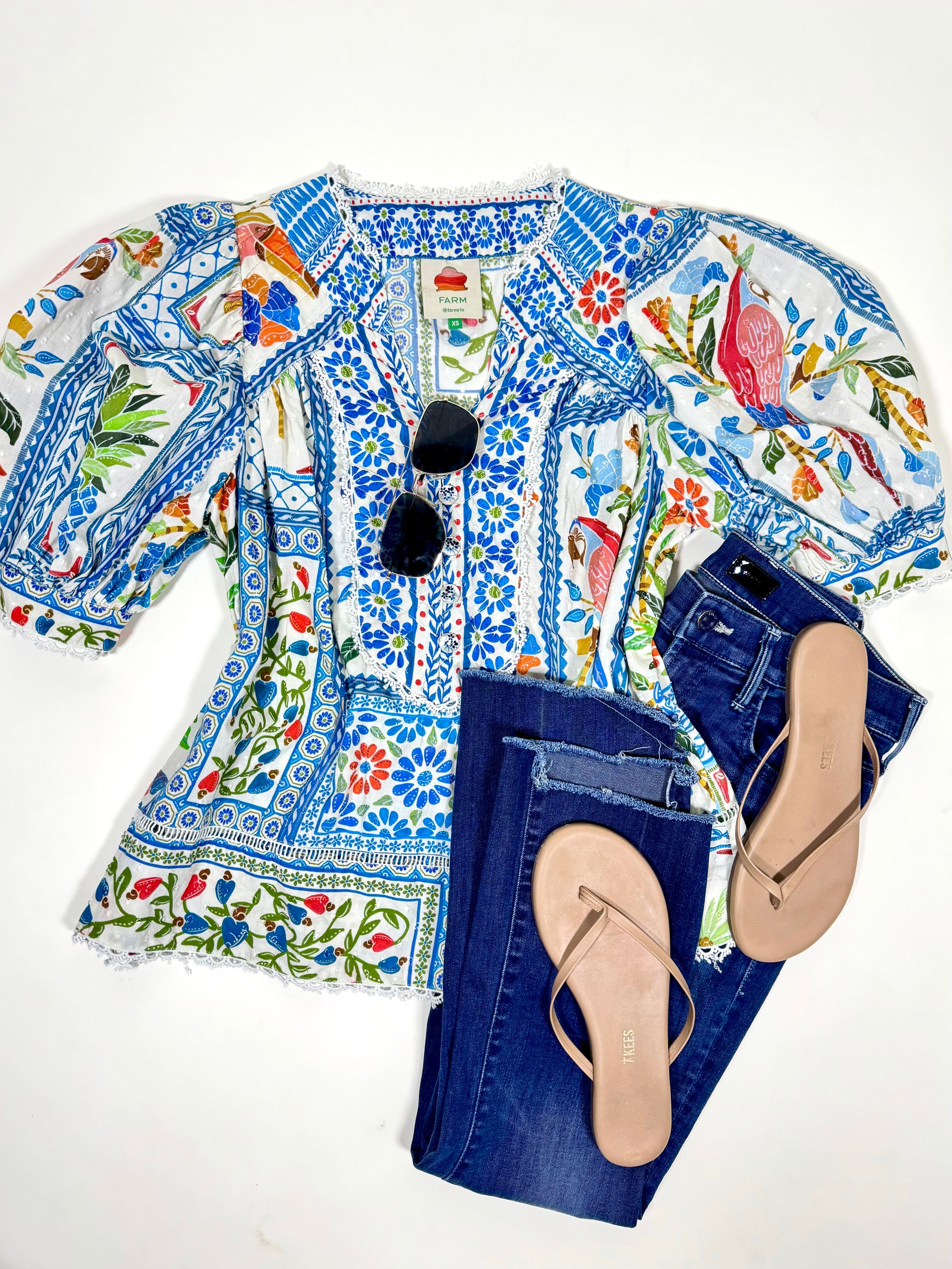 Tropical Tiles Top