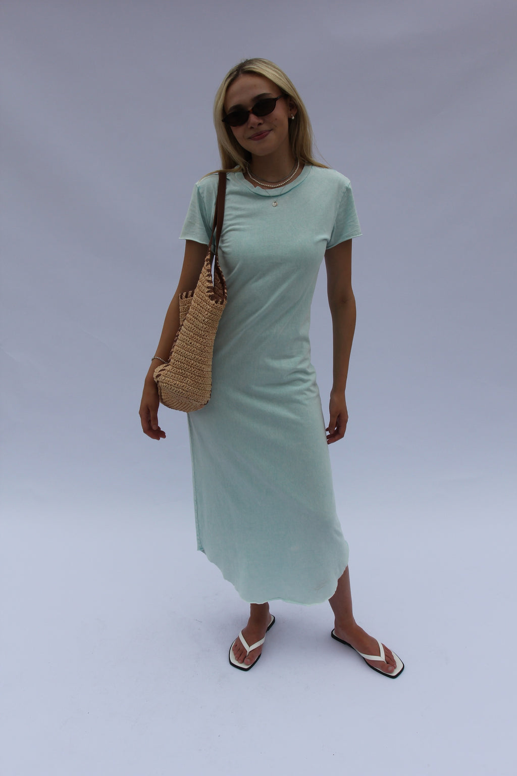 Frank & Eileen Harper Dewberry Mineral Wash Midi Dress