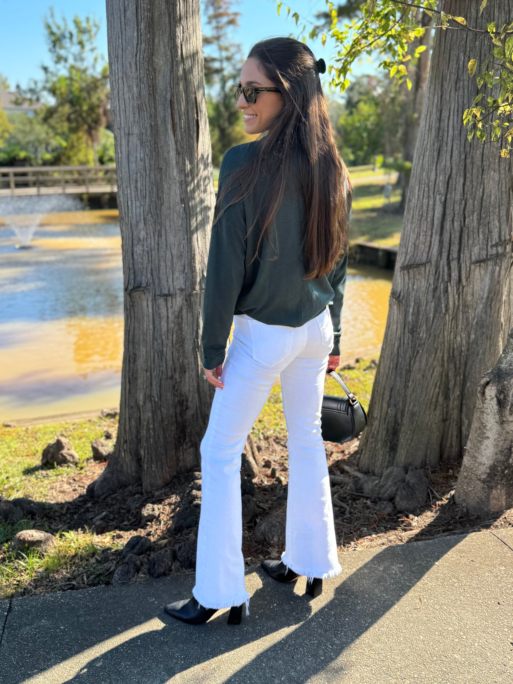 Green Lilla P Mock Neck Long Sleeve