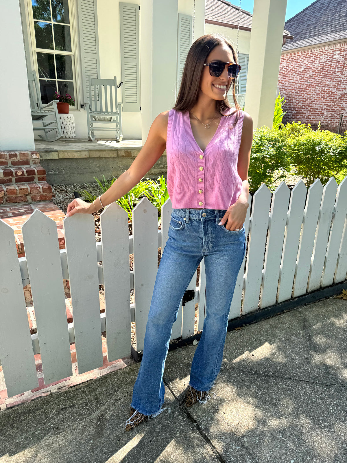 Cashmere Pink Vest