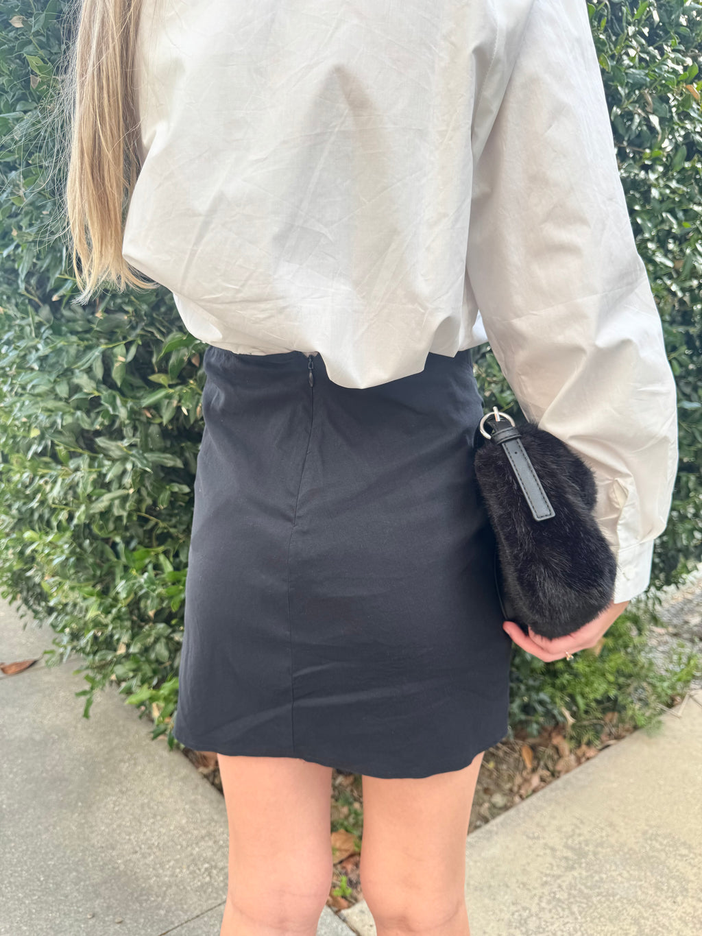 ALC Ruched Back Skirt