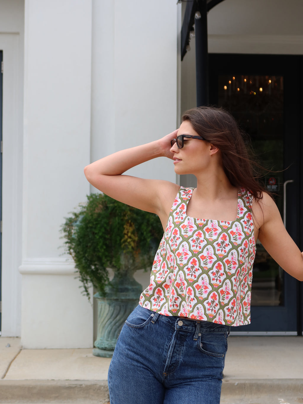 Crosby Square Neck Top