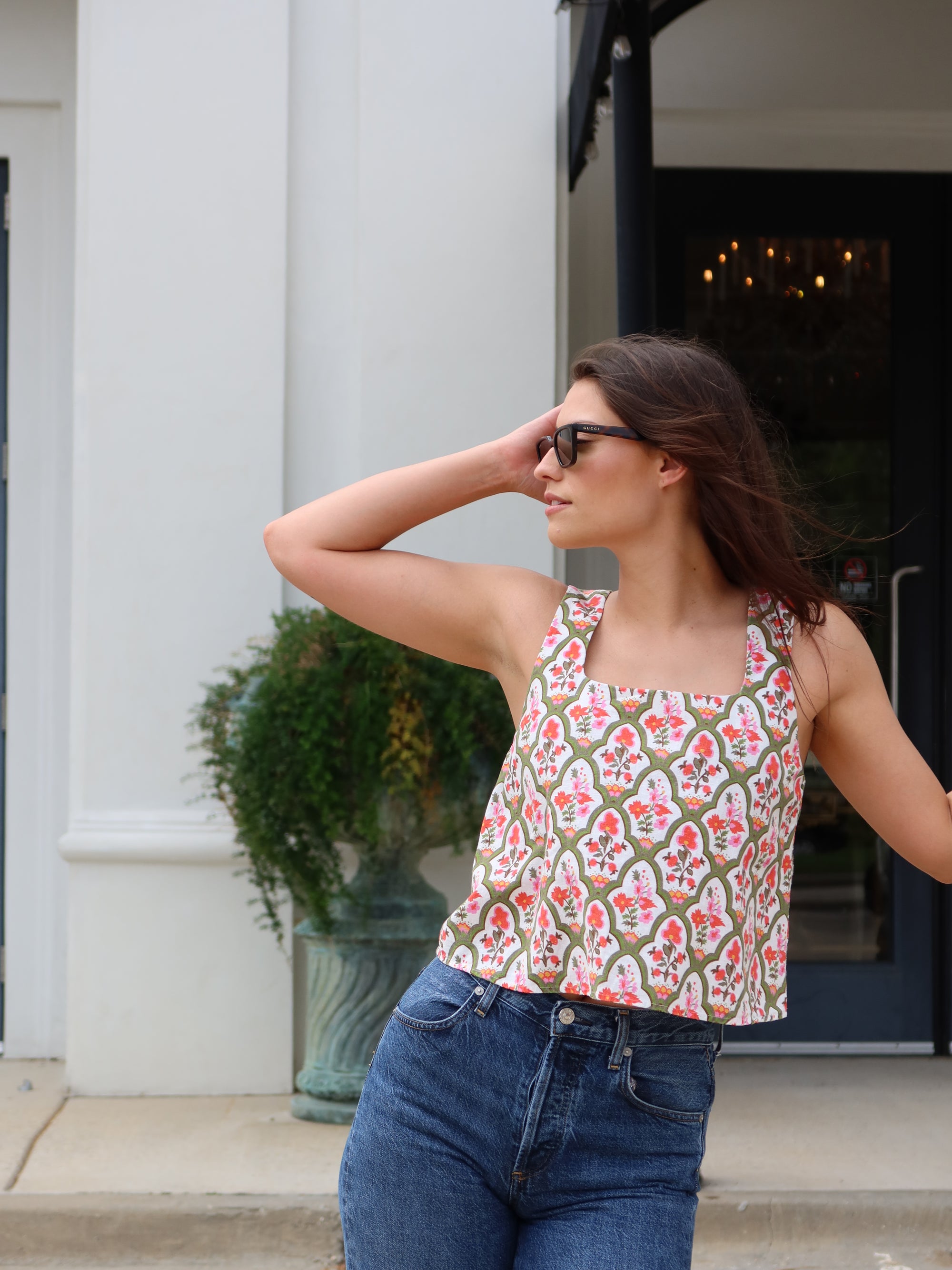 Crosby Square Neck Top