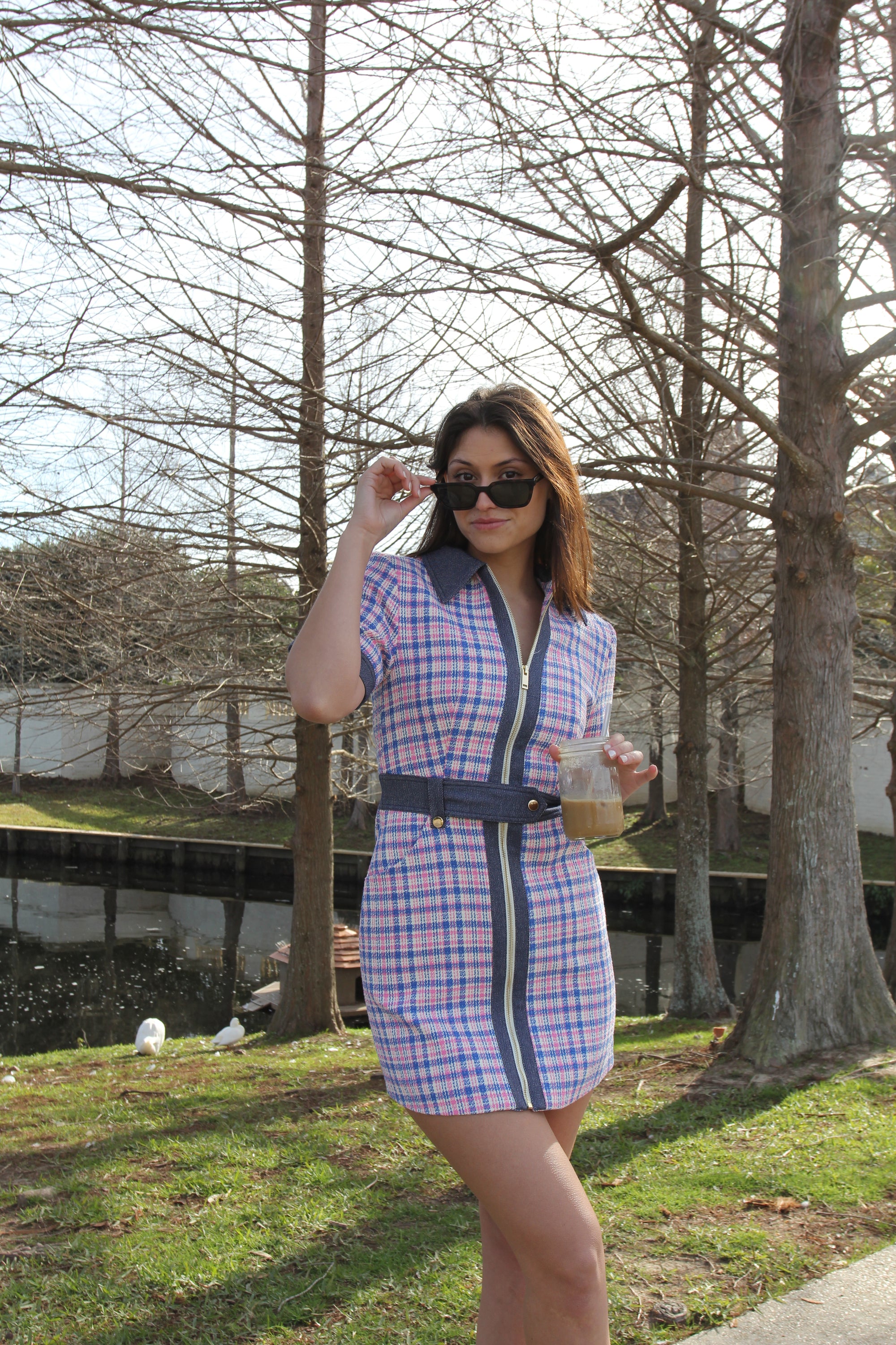 NWT Lourve Tweed Dress