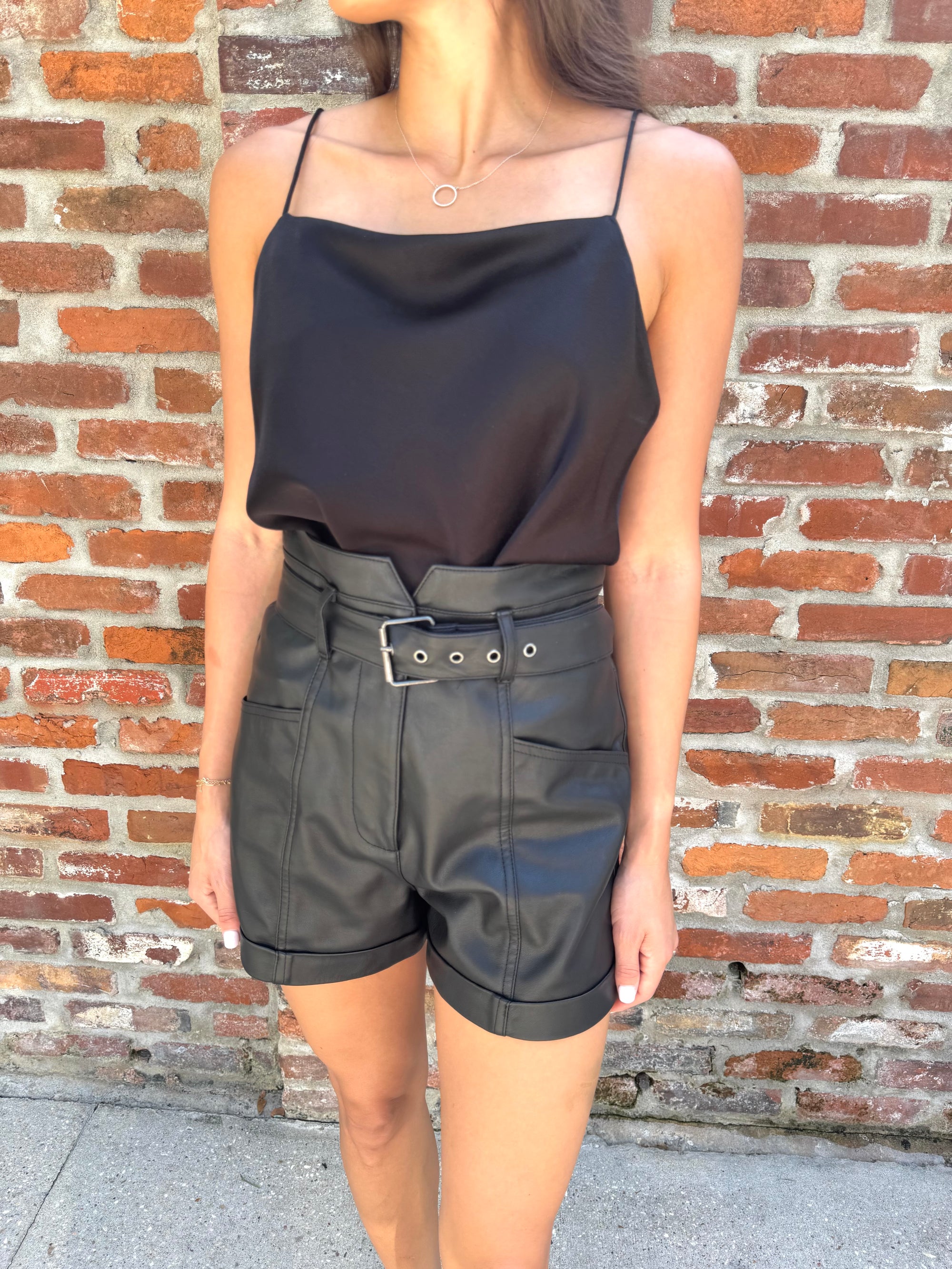 Rebecca Minkoff Belted Shorts