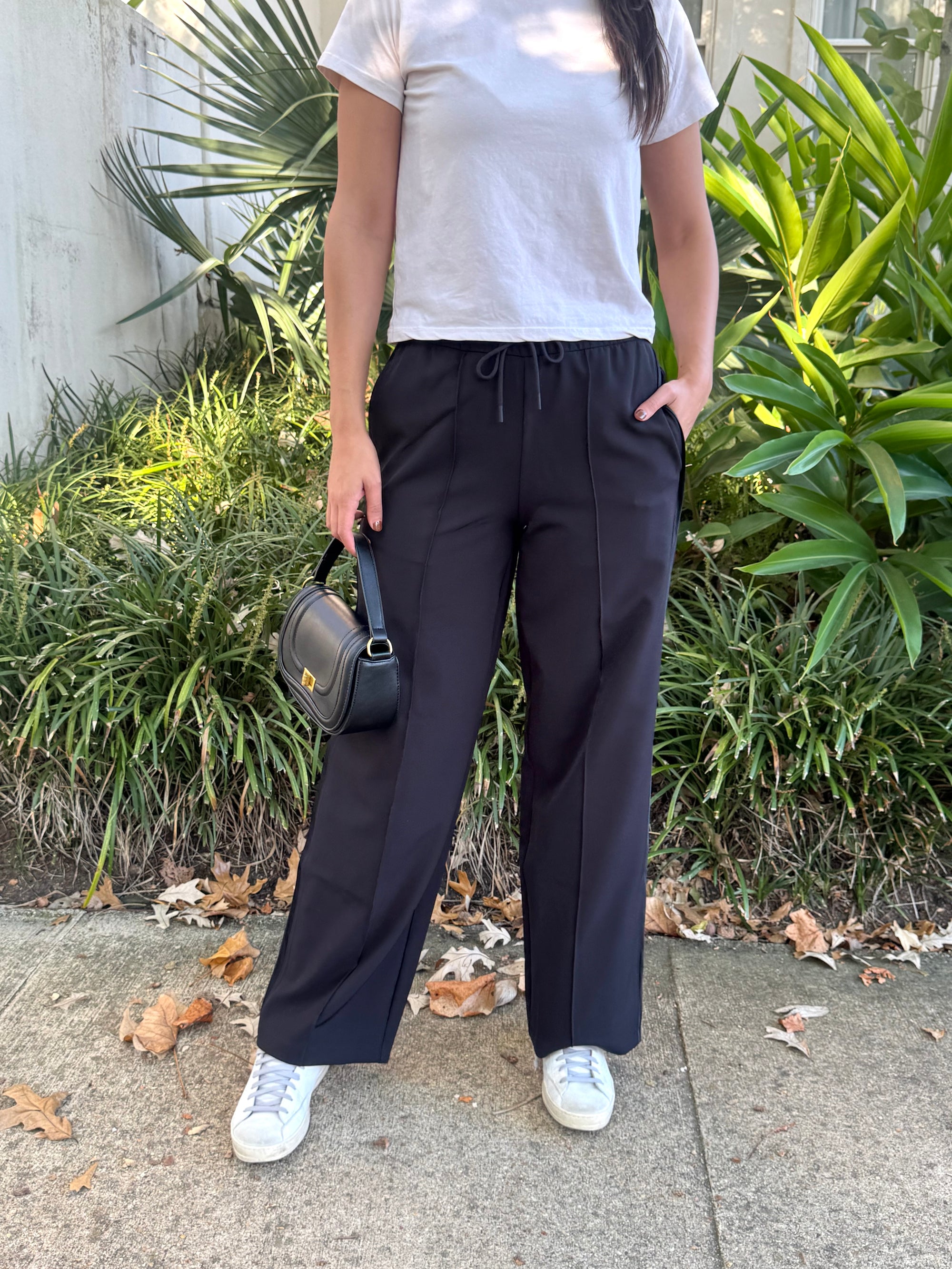 Athleta High-Rise Stride Black Pant