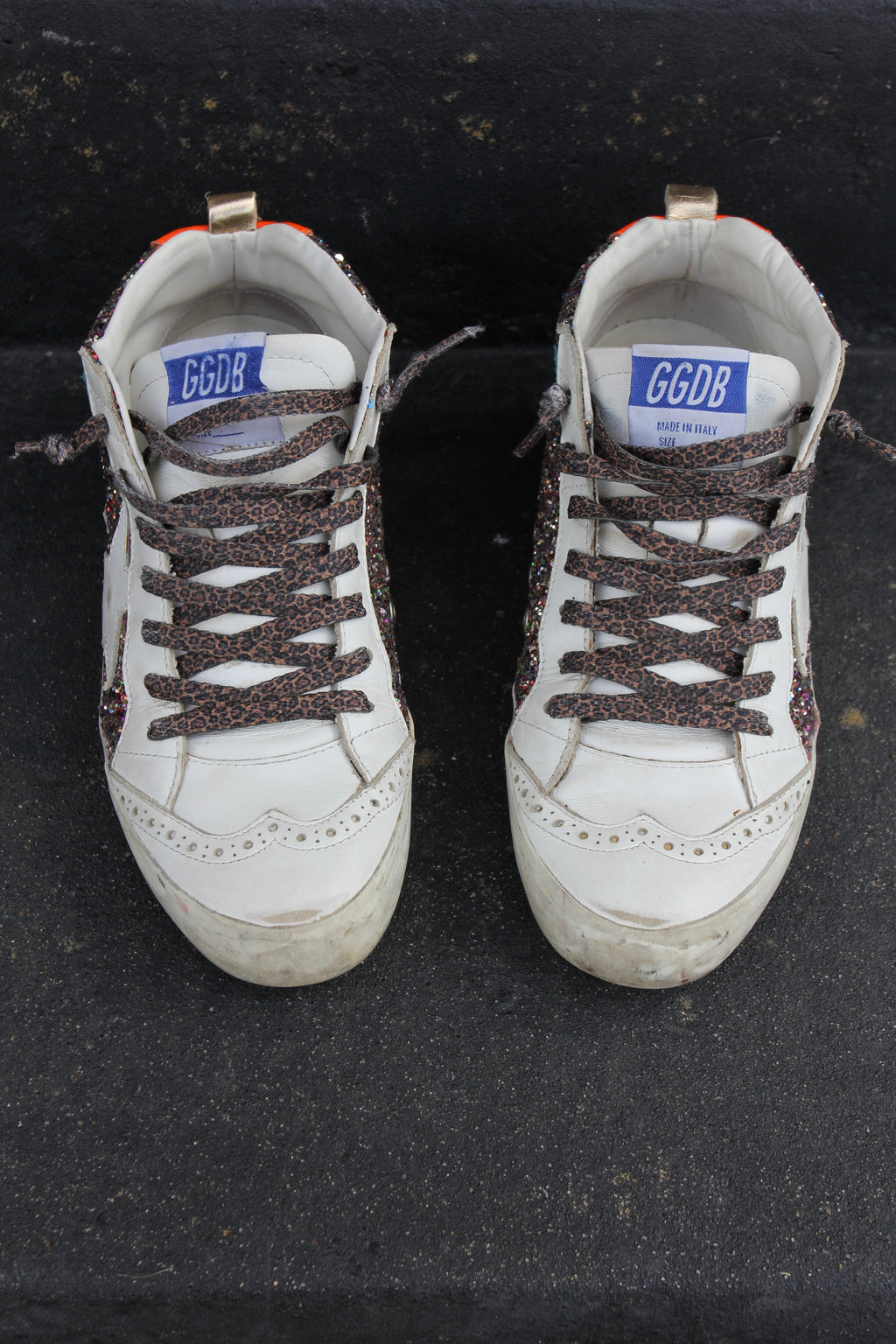 Golden Goose Mid Star Sequin Sneaker