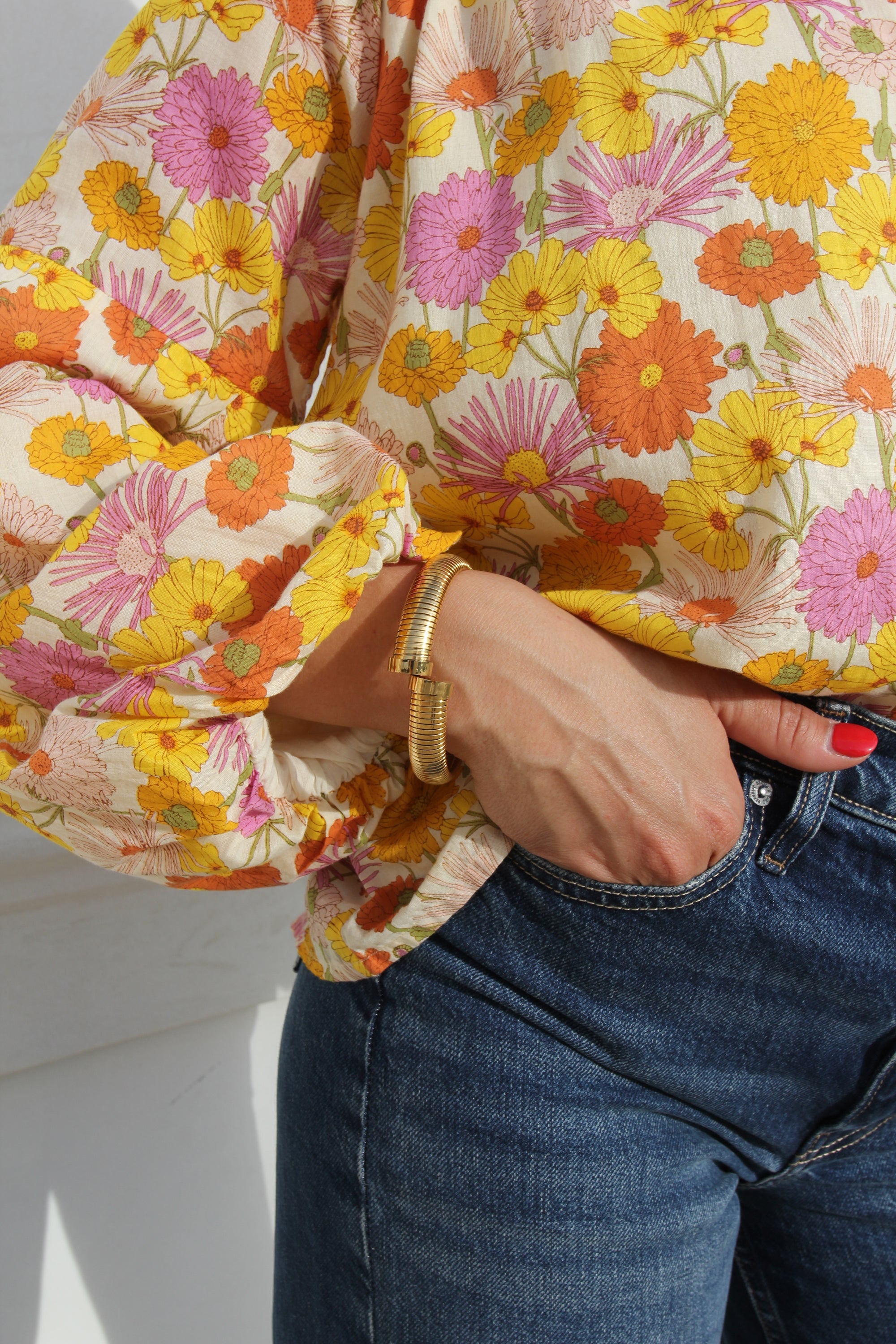 Olivia James Flower Top