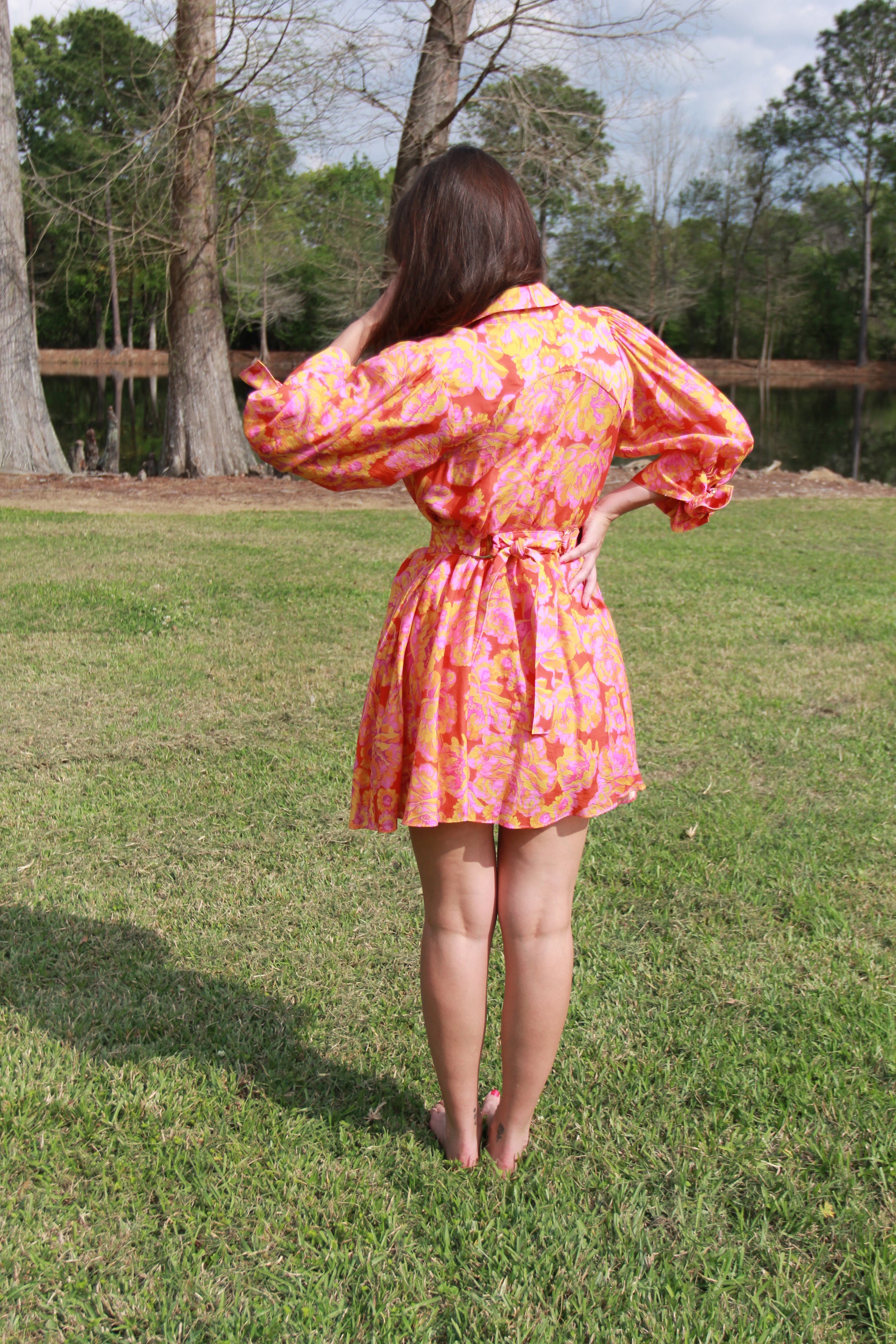 ACLER Merrylands Belted Mini Dress