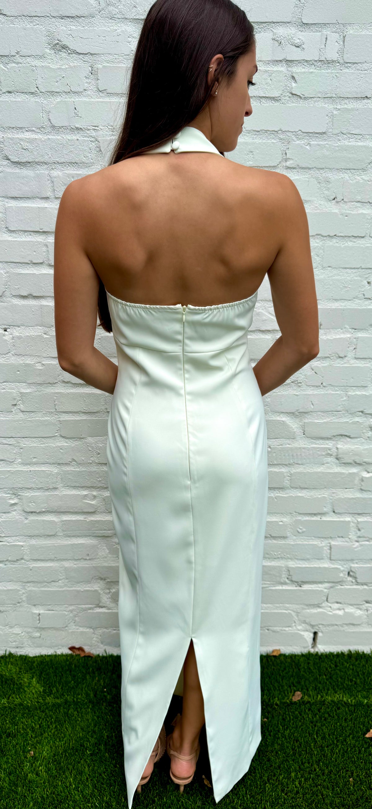 Meredith Blake Halter Dress