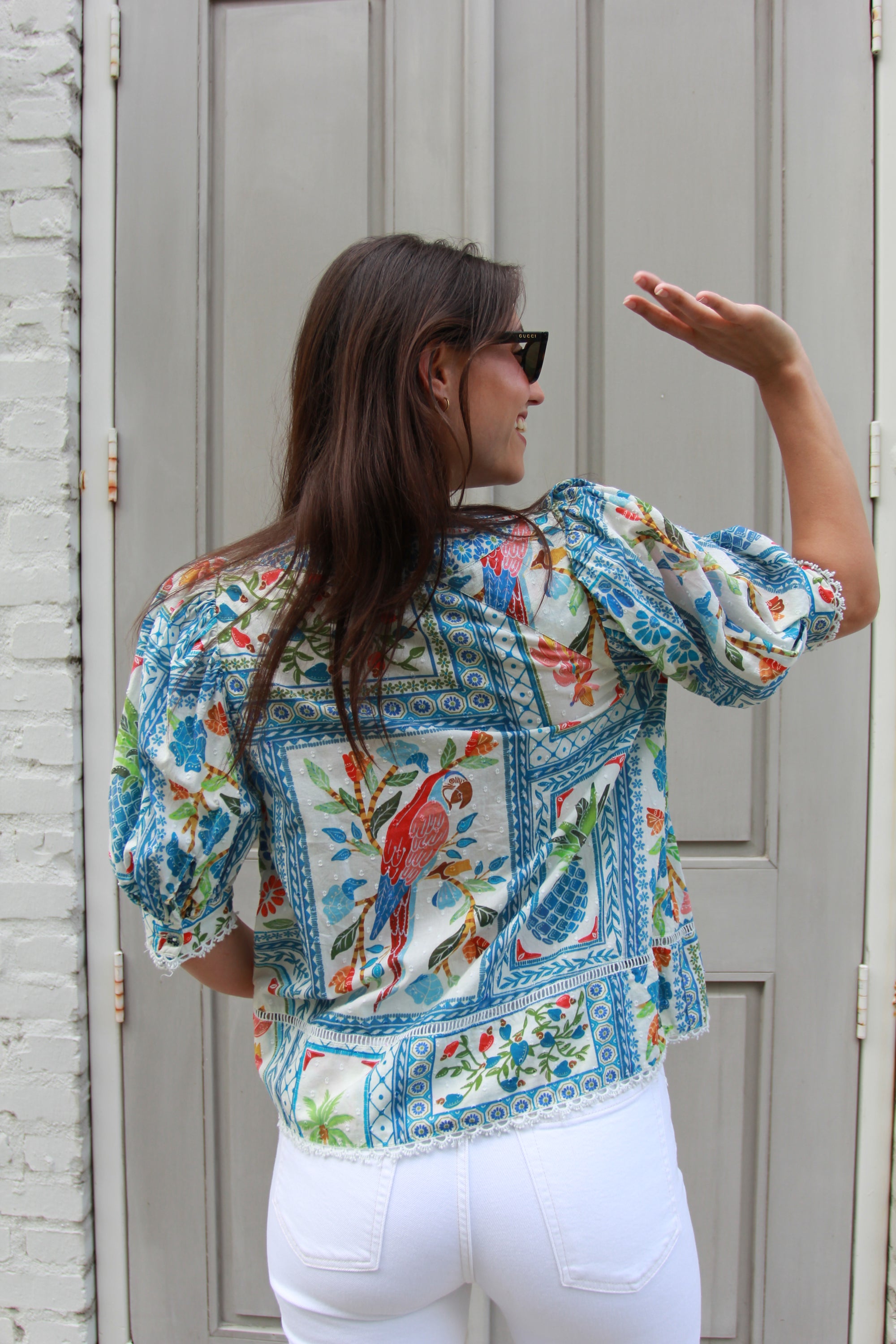 Tropical Tiles Top