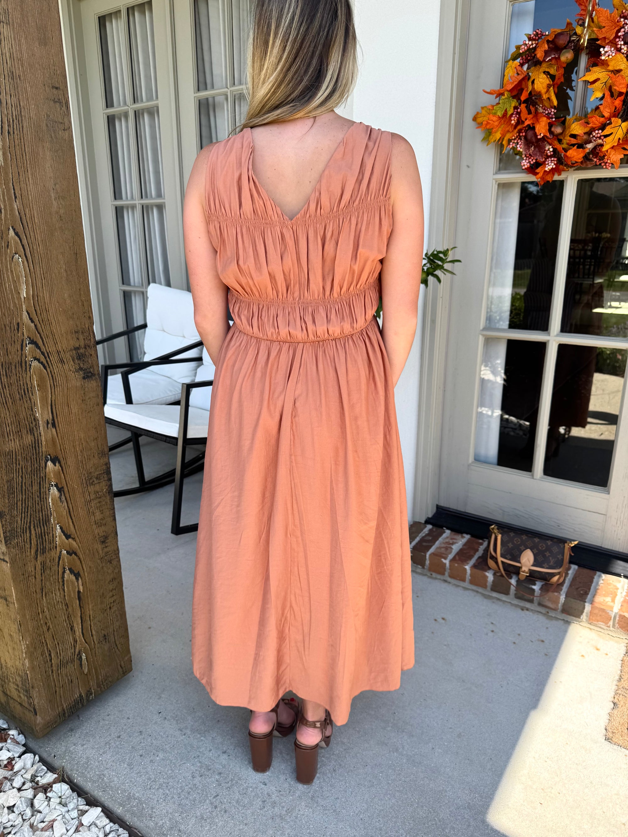 Frame Fall Midi Dress