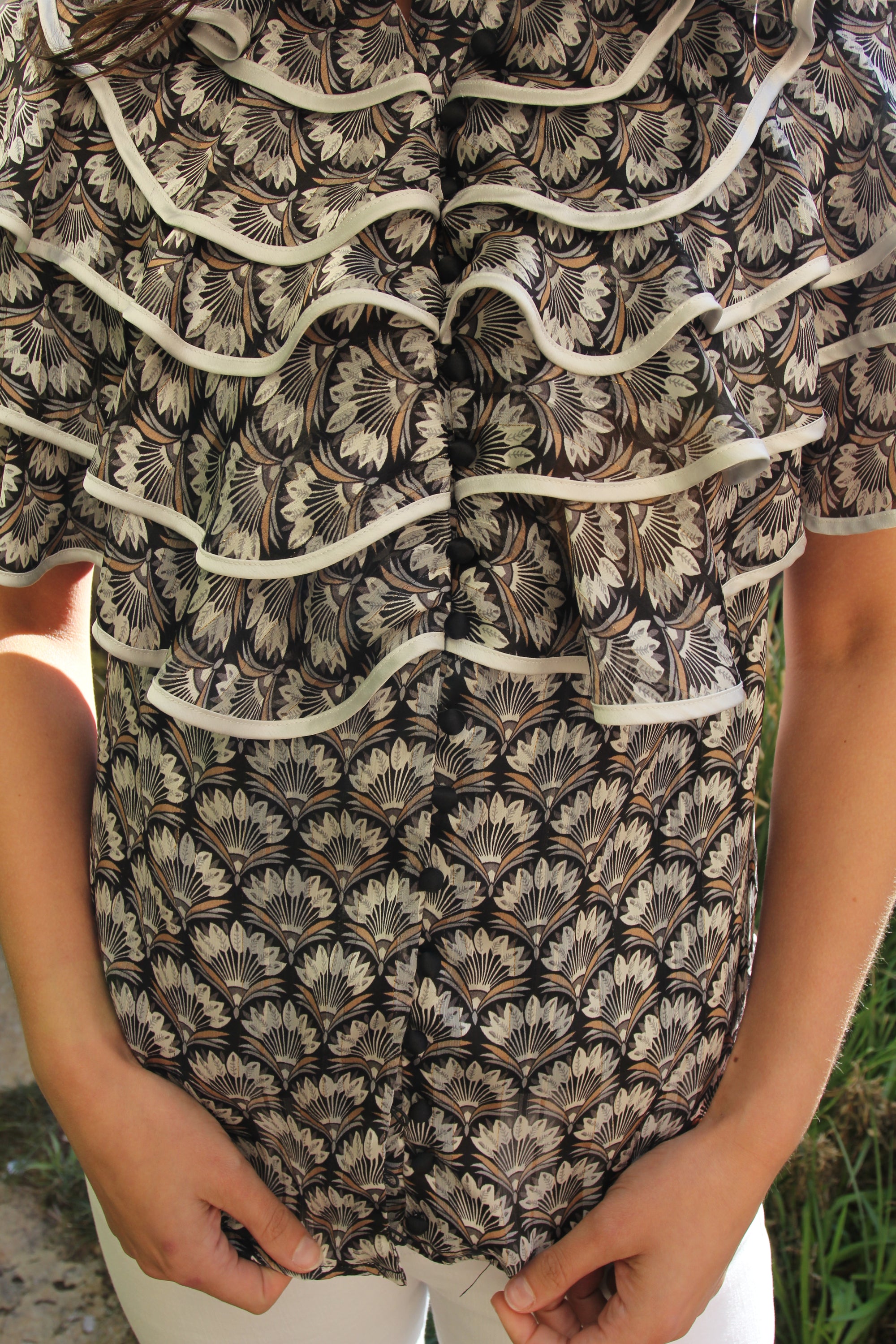 Elliatt Flutter Blouse