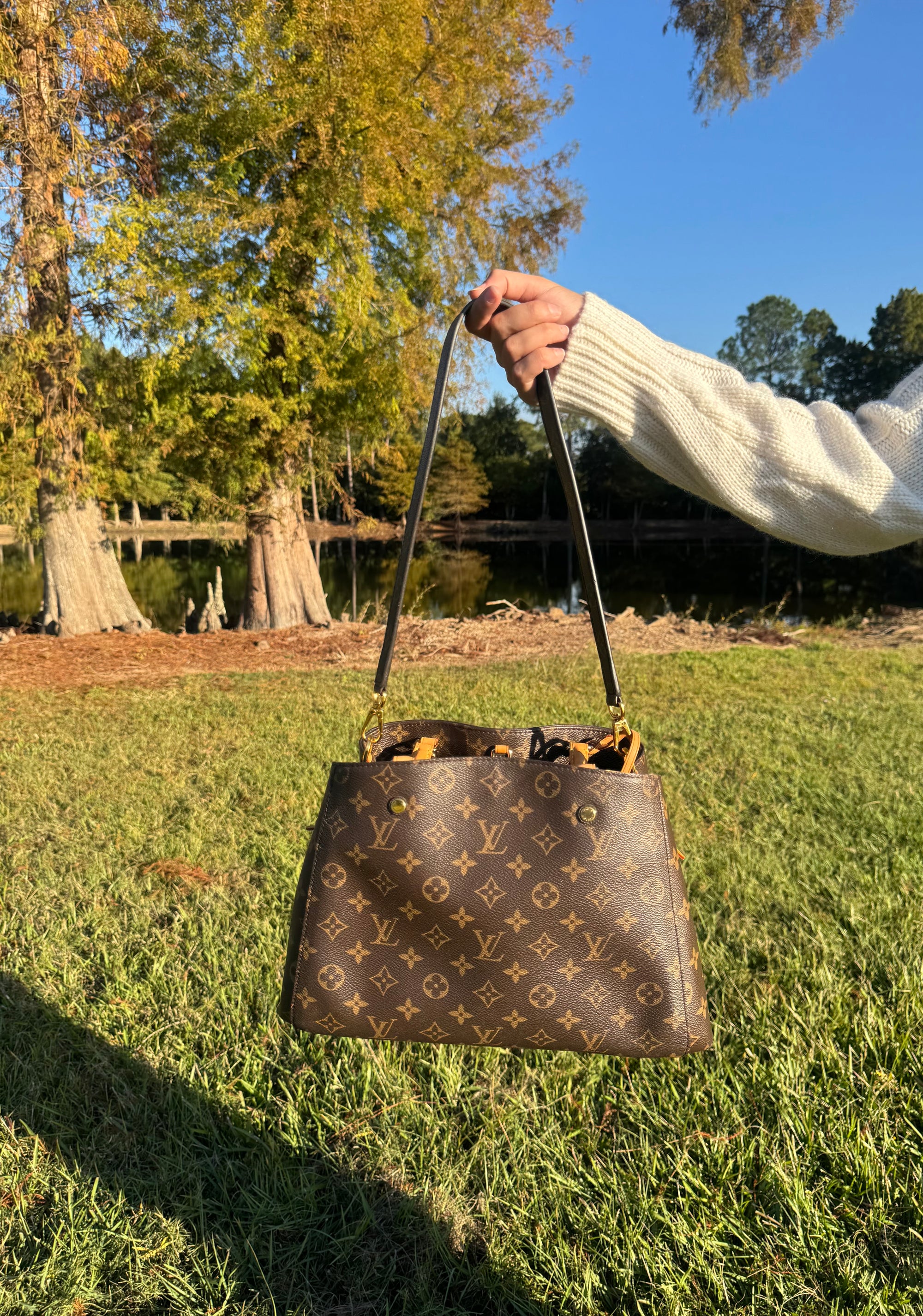 Louis Vuitton Montaigne MM Monogram Tote