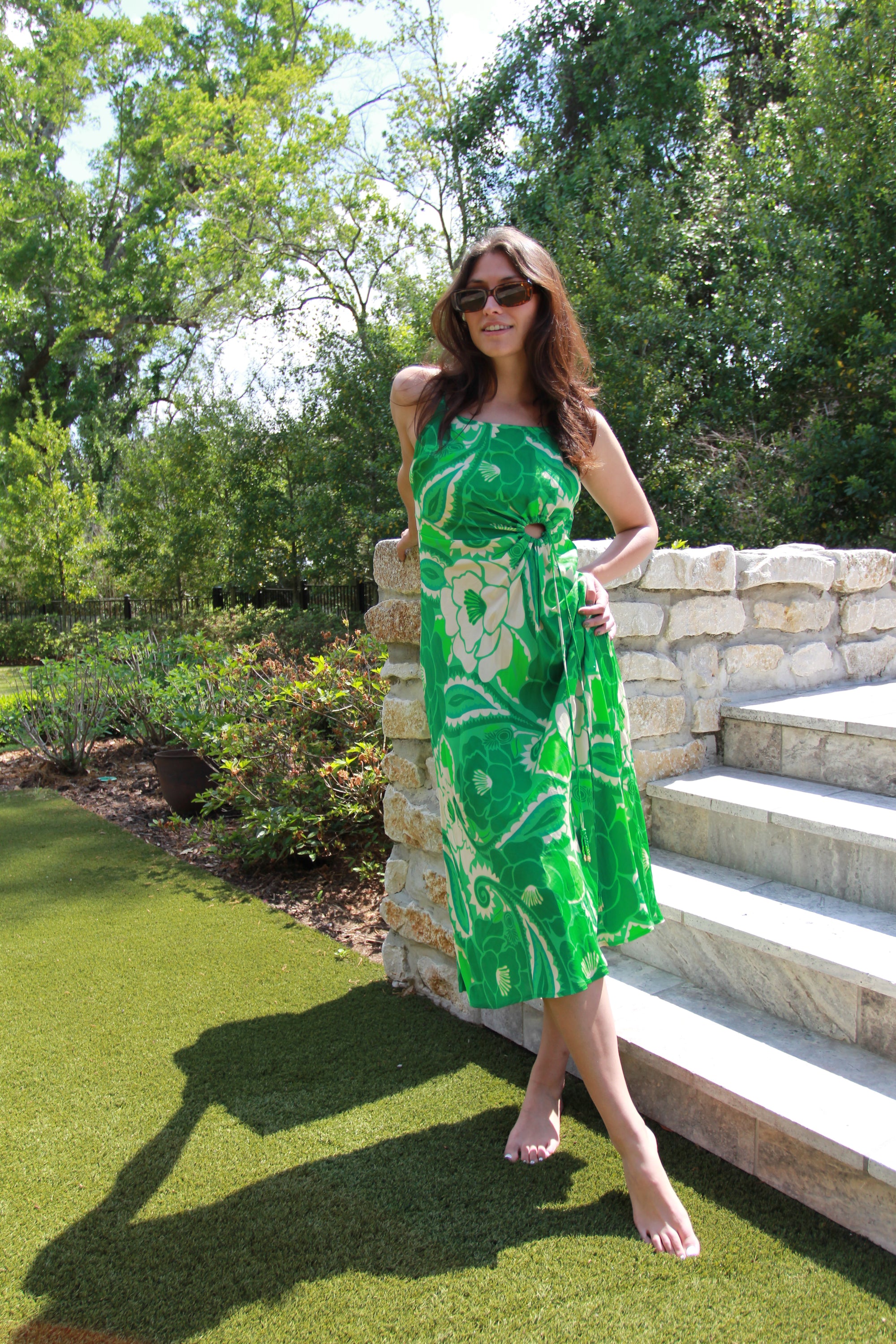 Farm Rio Tropical Groove Dress