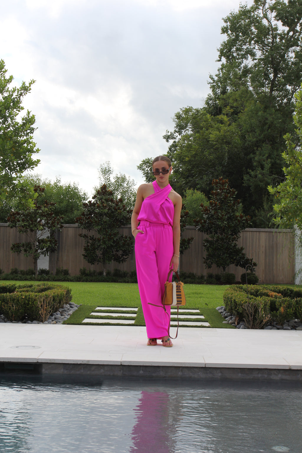 Generation Love Pink Silk Pants
