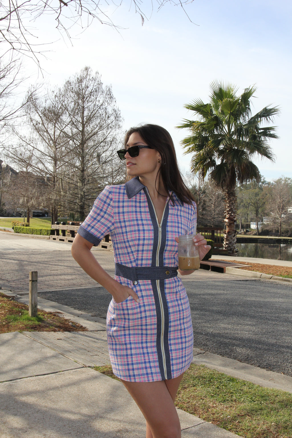 NWT Lourve Tweed Dress