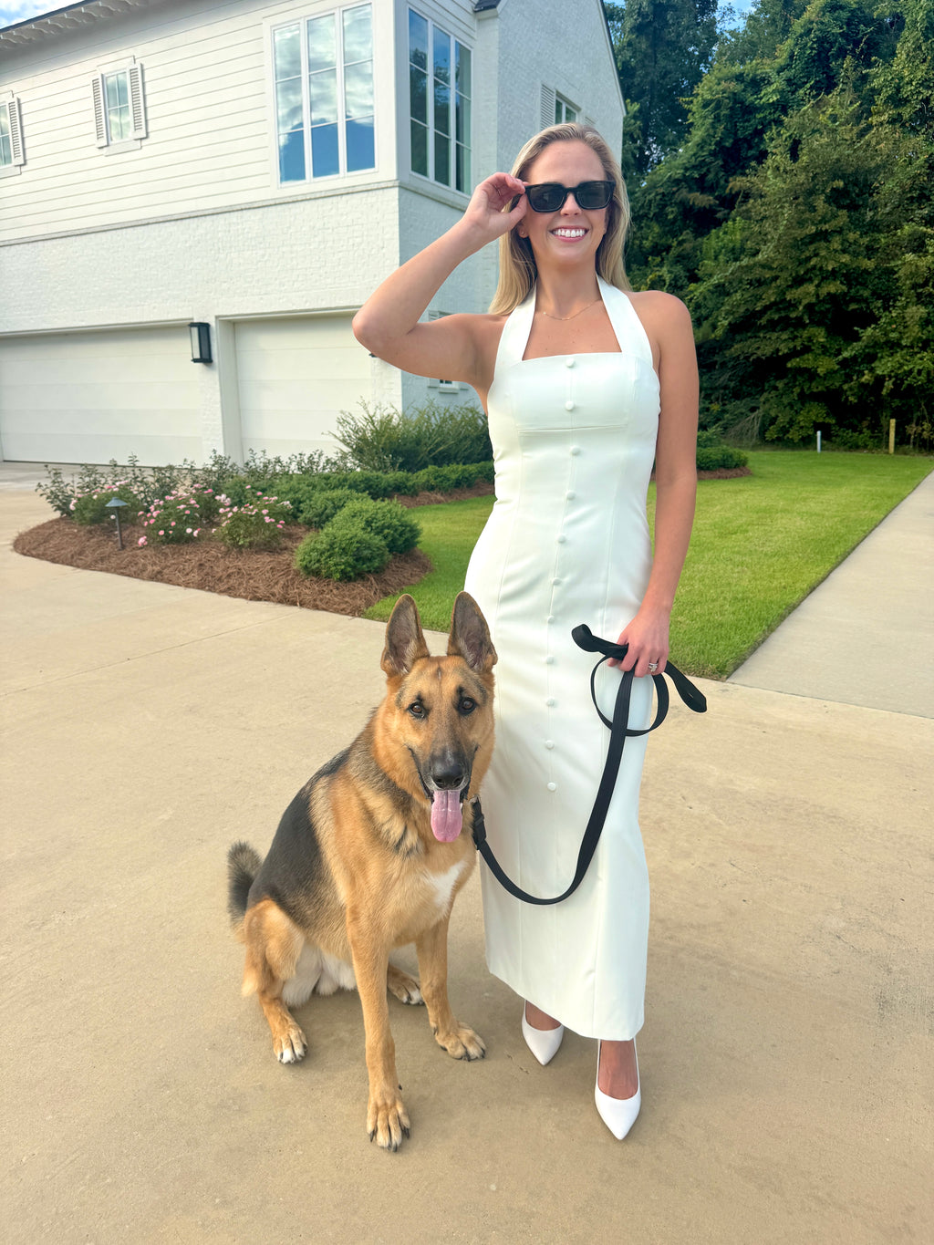 Meredith Blake Halter Dress