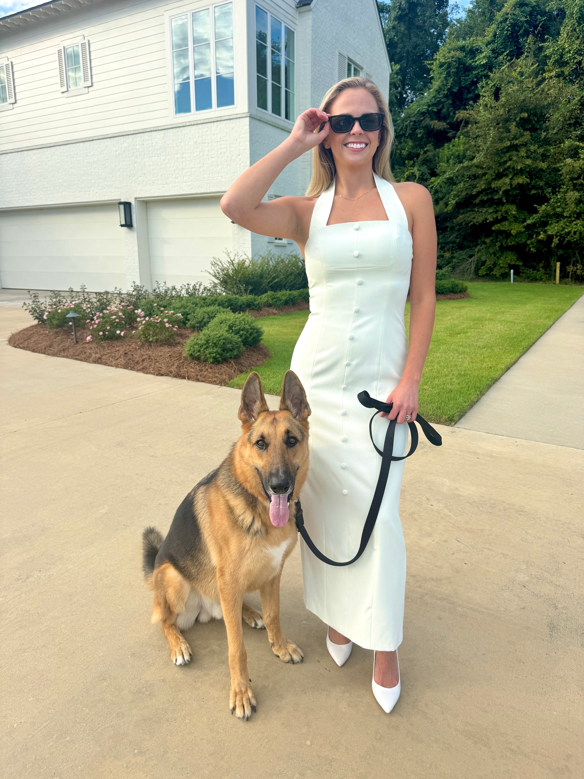 Meredith Blake Halter Dress