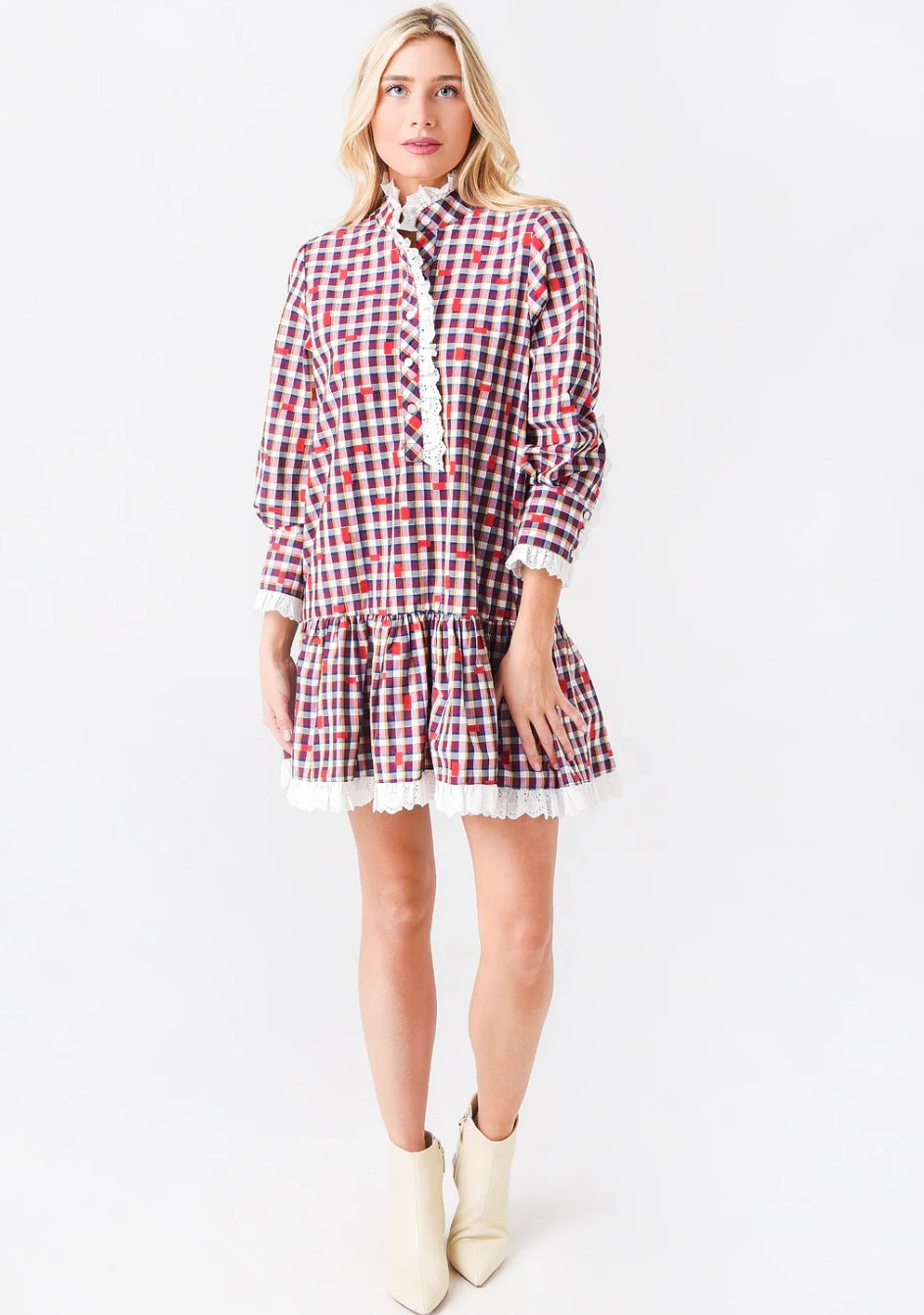 Hunter Bell Plaid Carter Dress