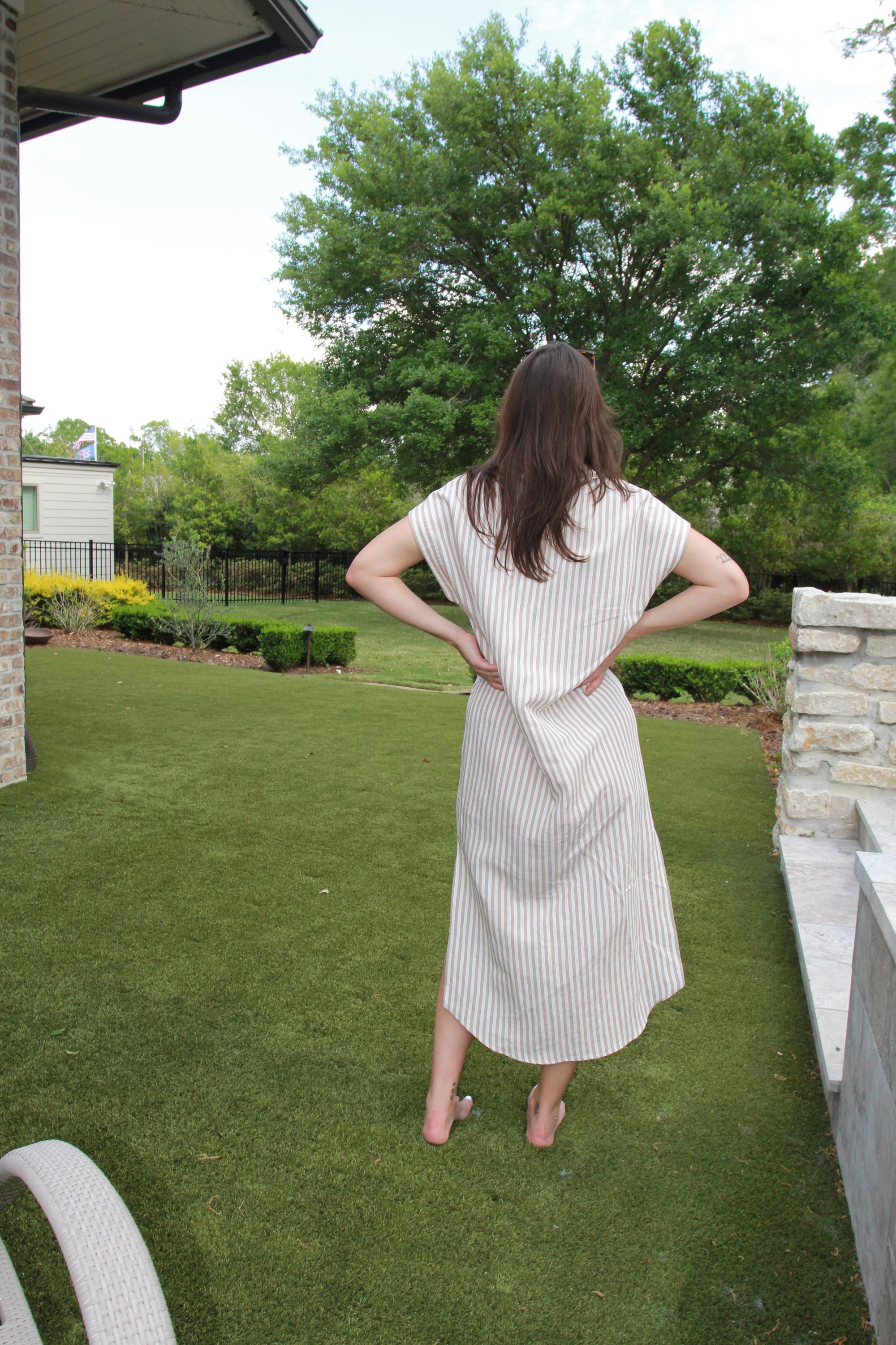 Fifteen Twenty Striped Maxi