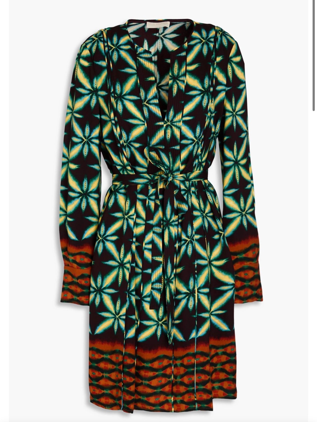 Ulla Johnson Daisy Printed Crepe Mini Dress