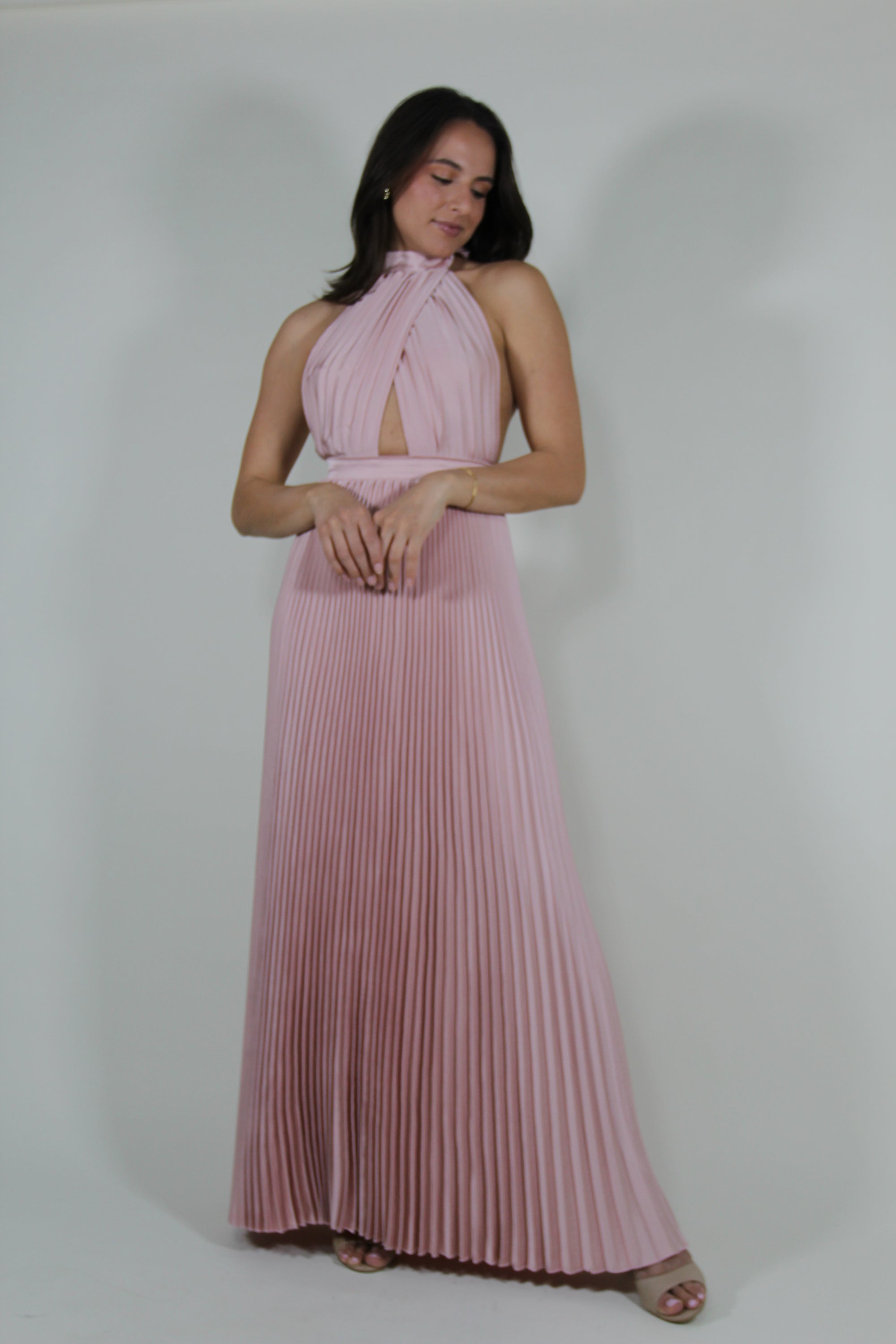 L’idée Renissance Gown in Ballet Pink