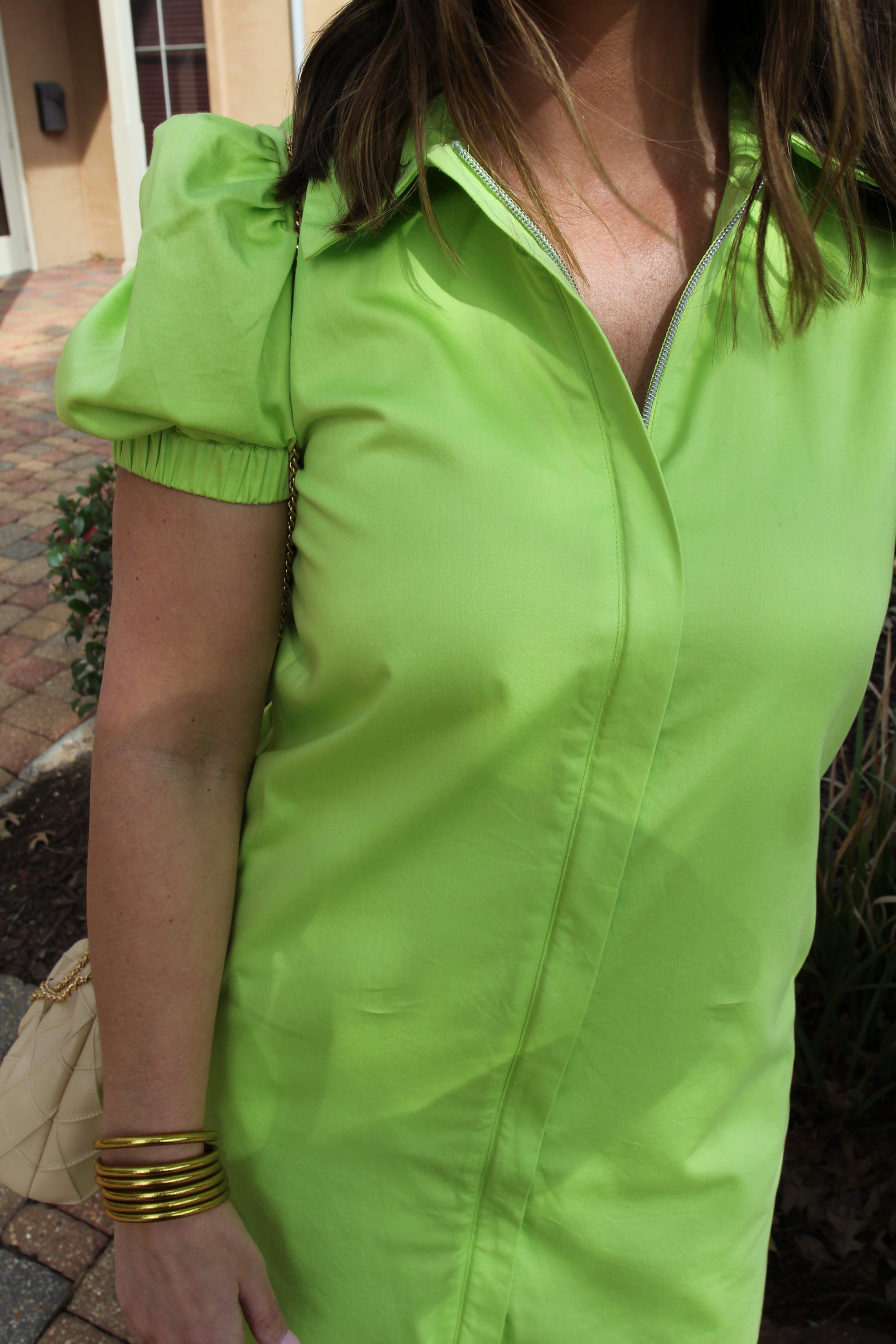 S’edge Lime Green Anderson Dress