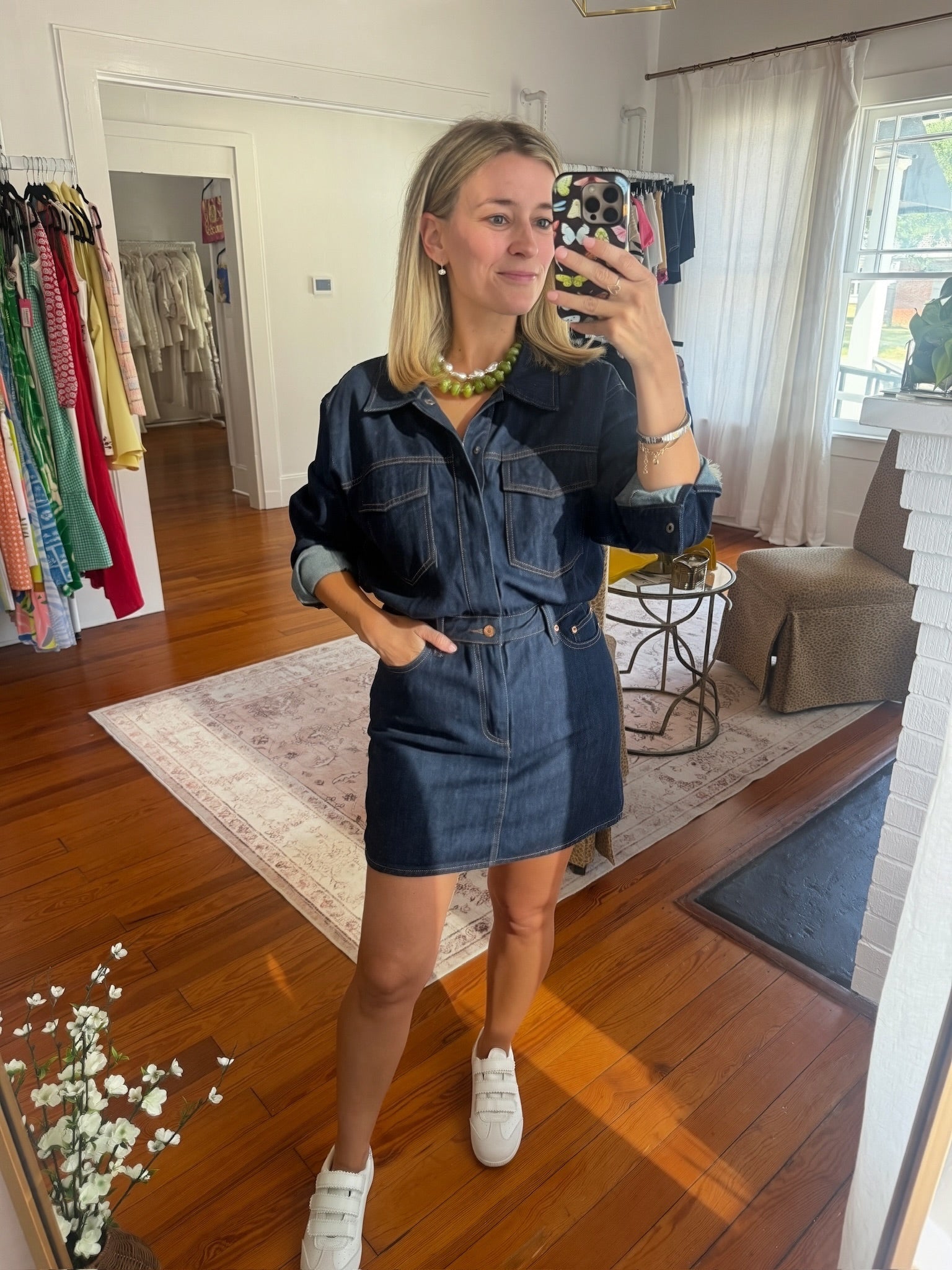 Pistola Iggy Nina Denim Dress