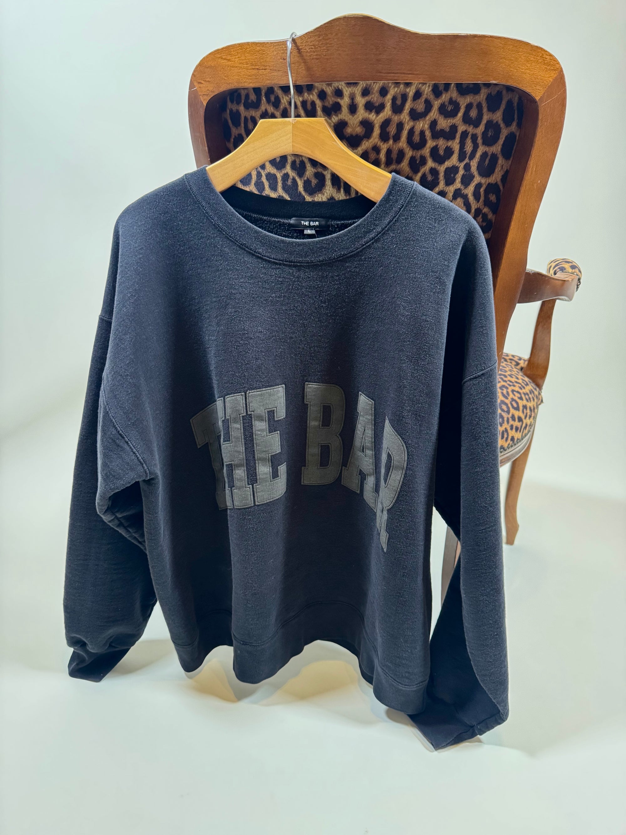 THE BAR varsity sweatshirt