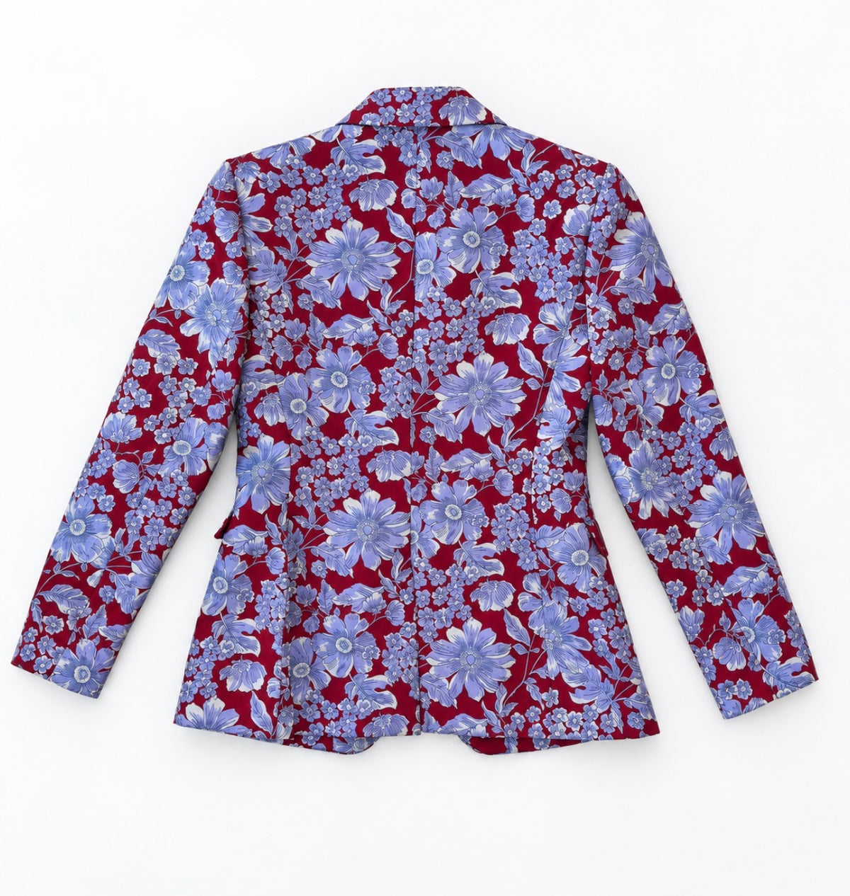 Alice + Olivia Macey Ruby Floral Jacquard Blazer