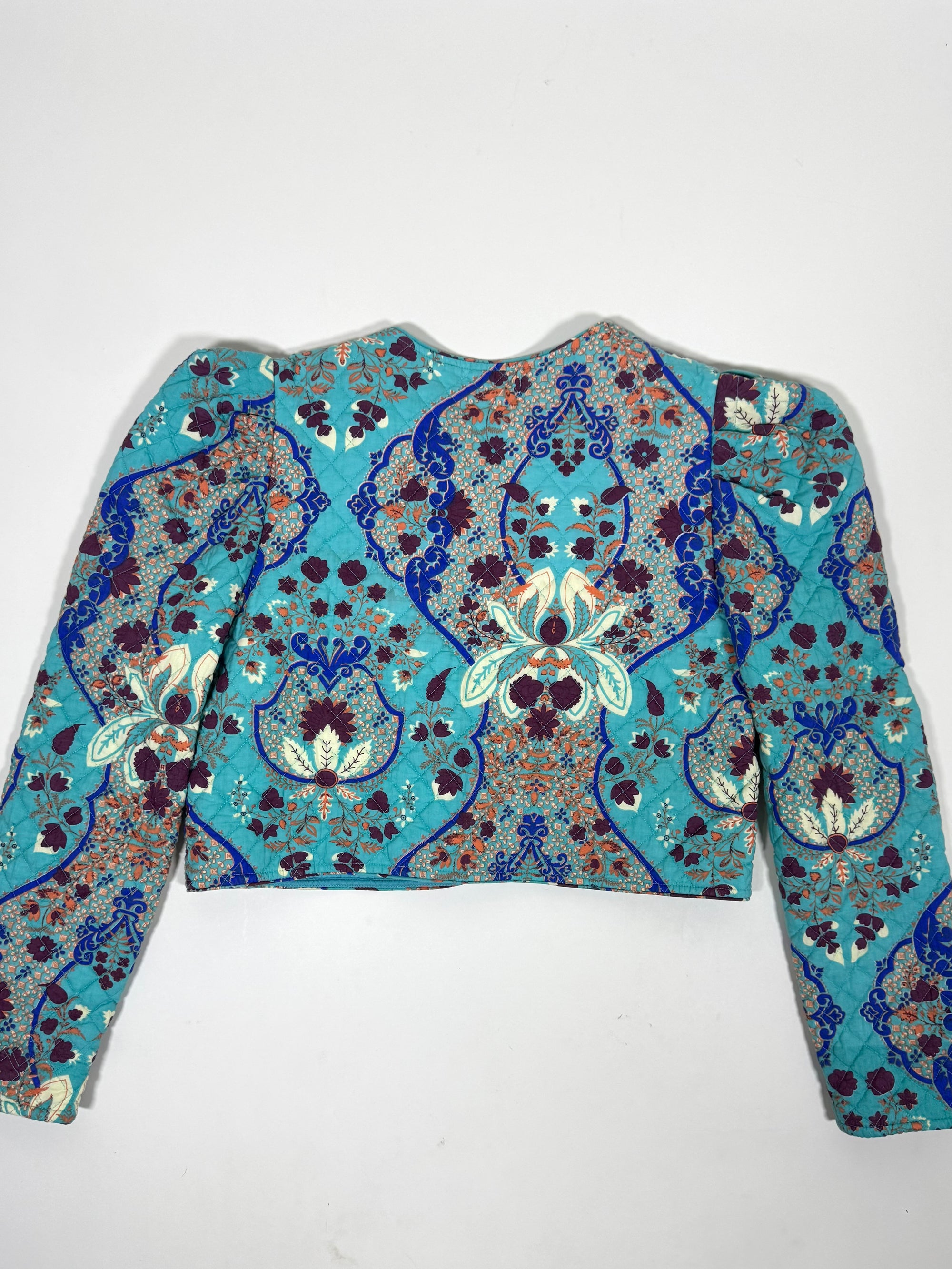 Quilted cropped jacket
