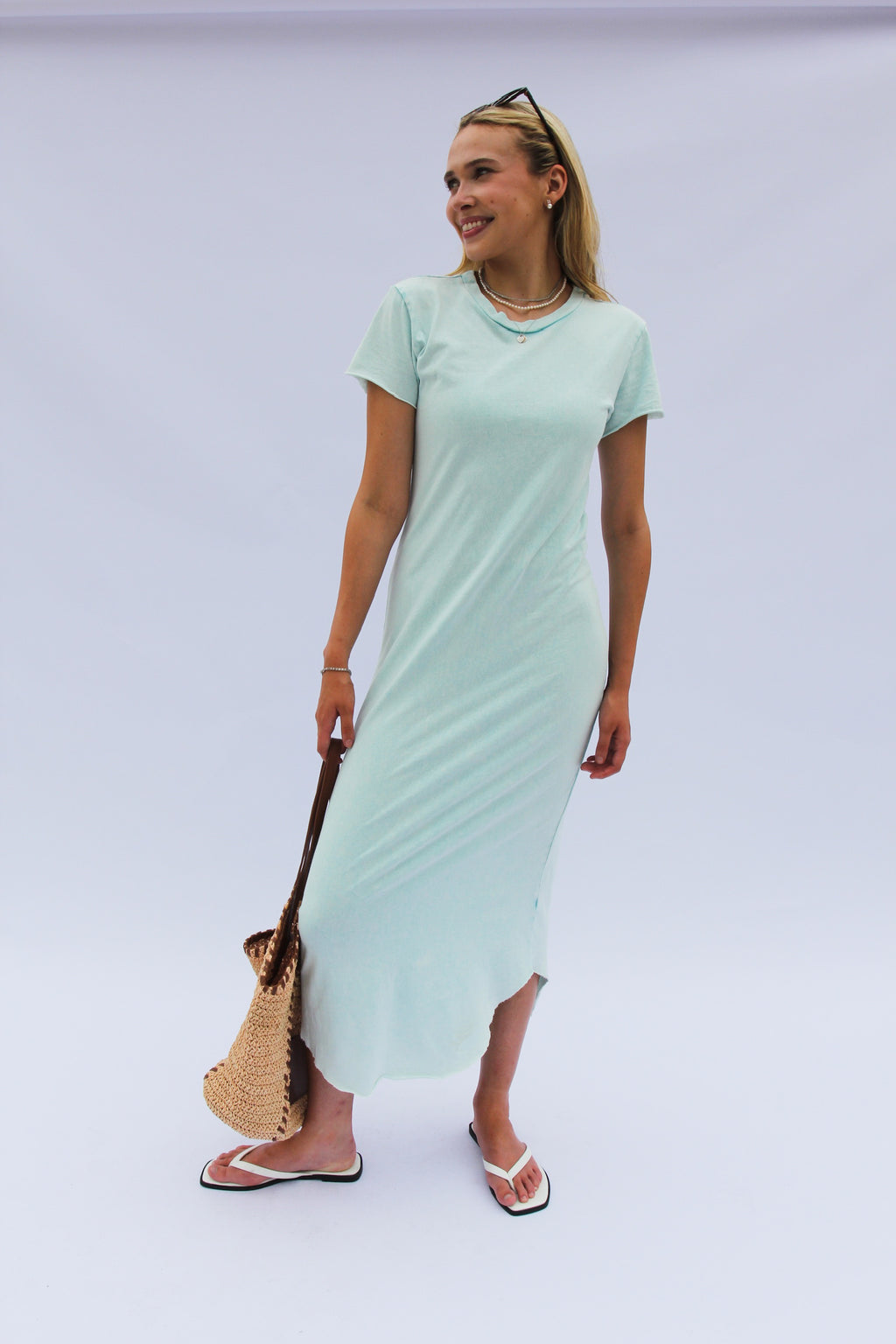 Frank & Eileen Harper Dewberry Mineral Wash Midi Dress