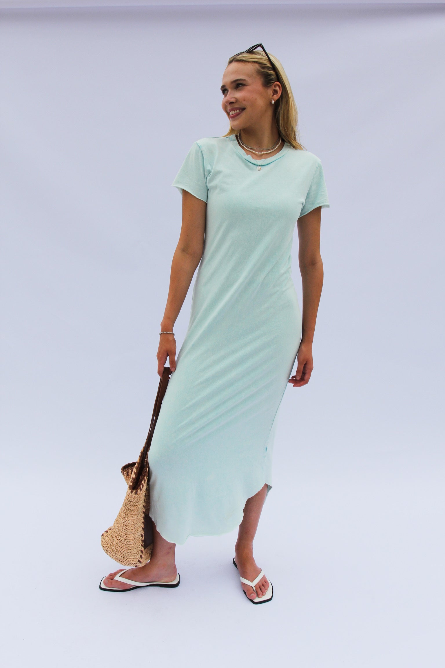 Frank & Eileen Harper Dewberry Mineral Wash Midi Dress