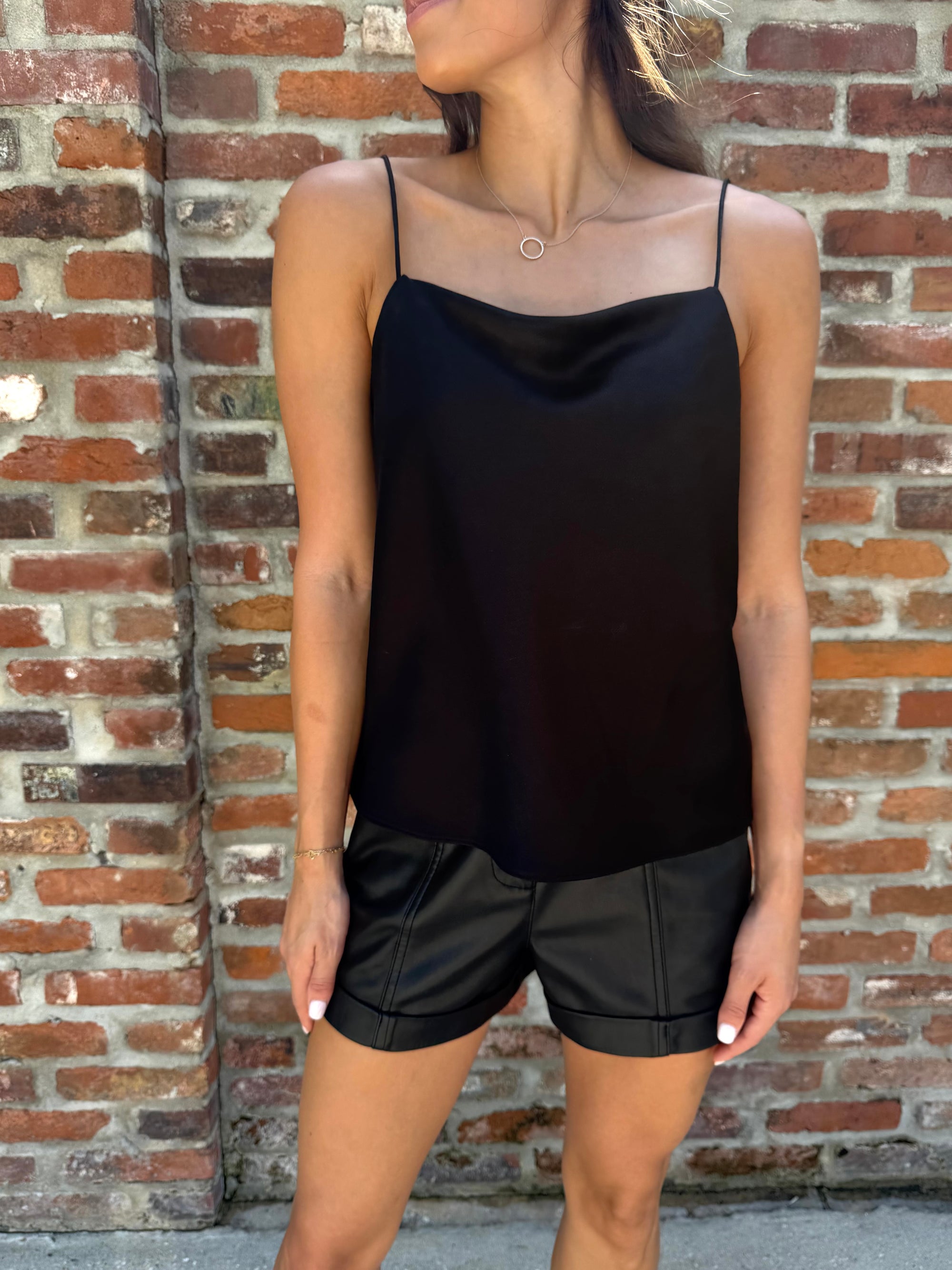 Alice + Olivia Black Cami
