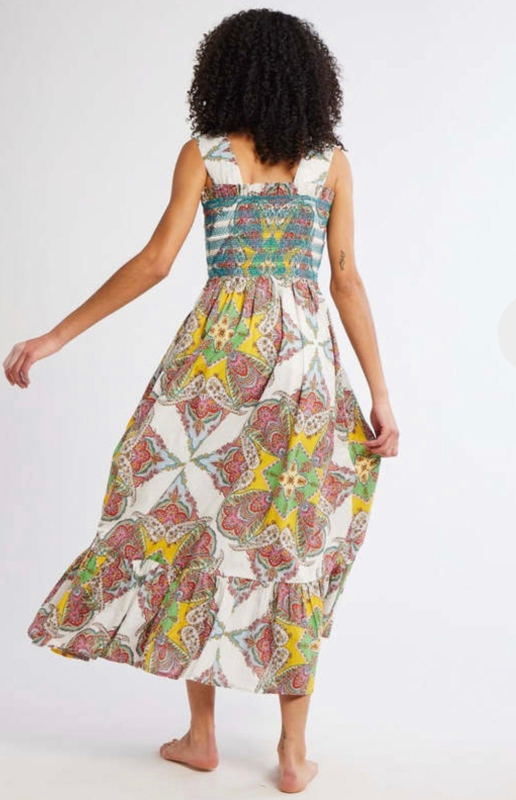 Millie Garden Dress in Kalei