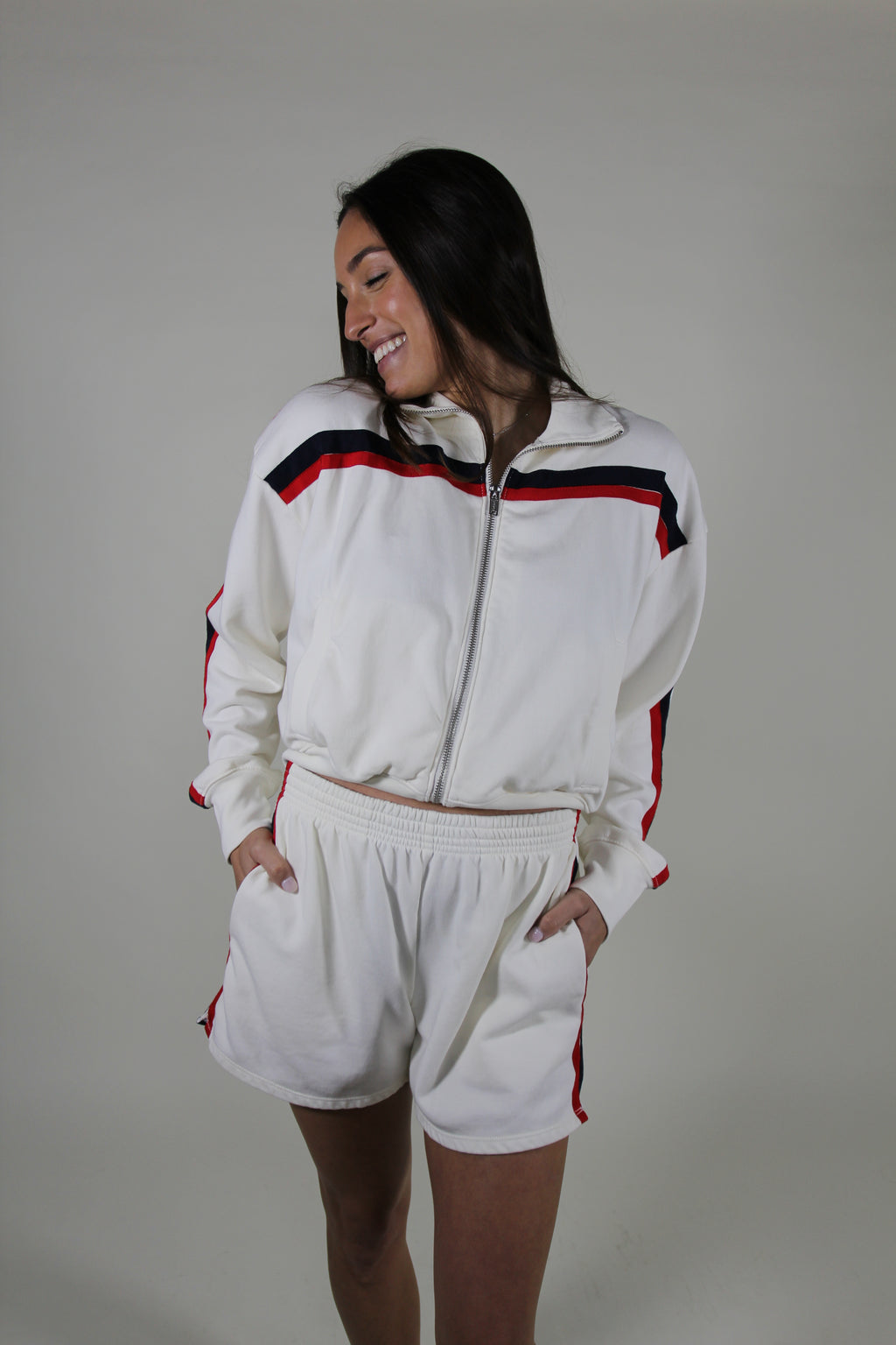 J Crew Track Suit Set