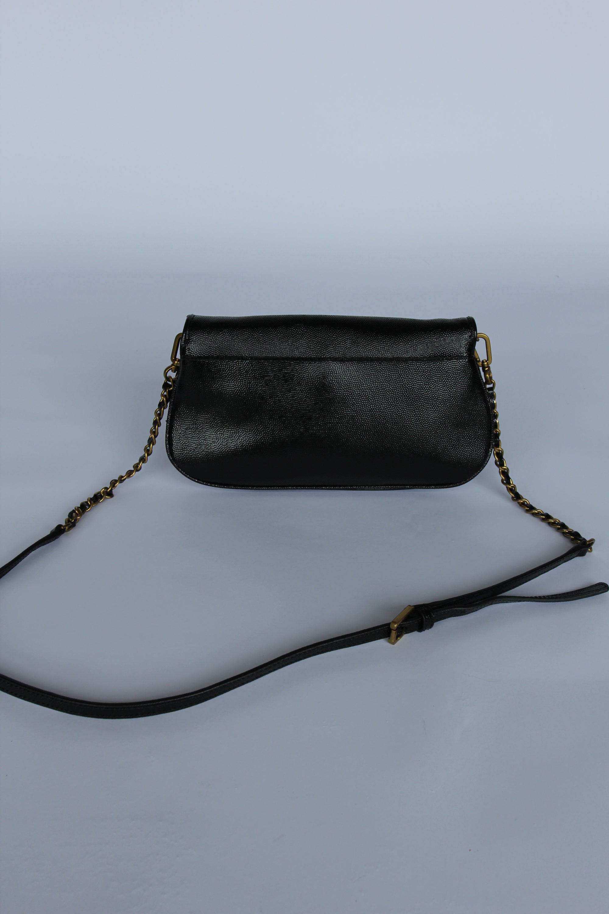 Tory Burch Britten Pebbled Leather Convertible Crossbody