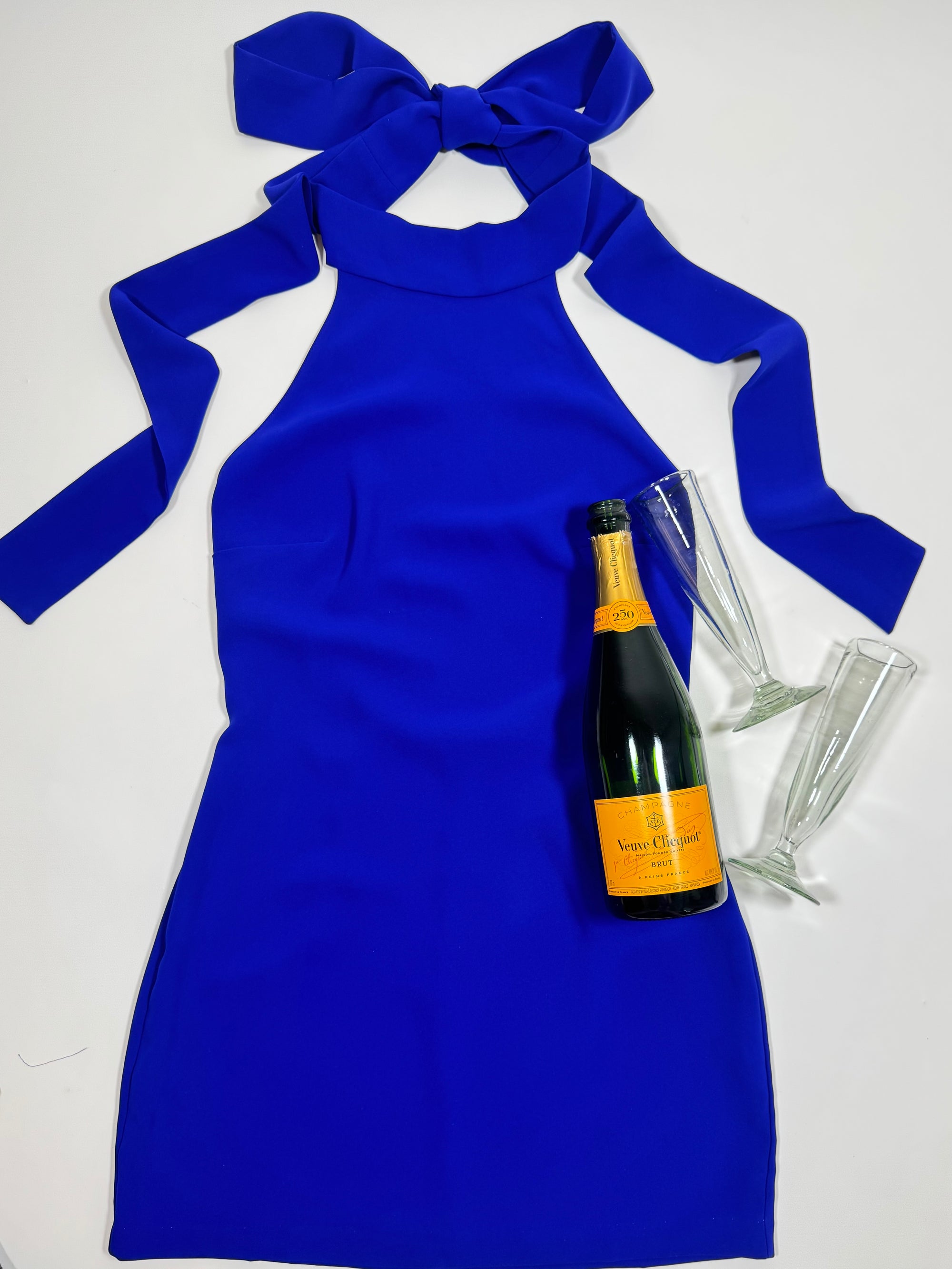 Royal blue Quinn dress