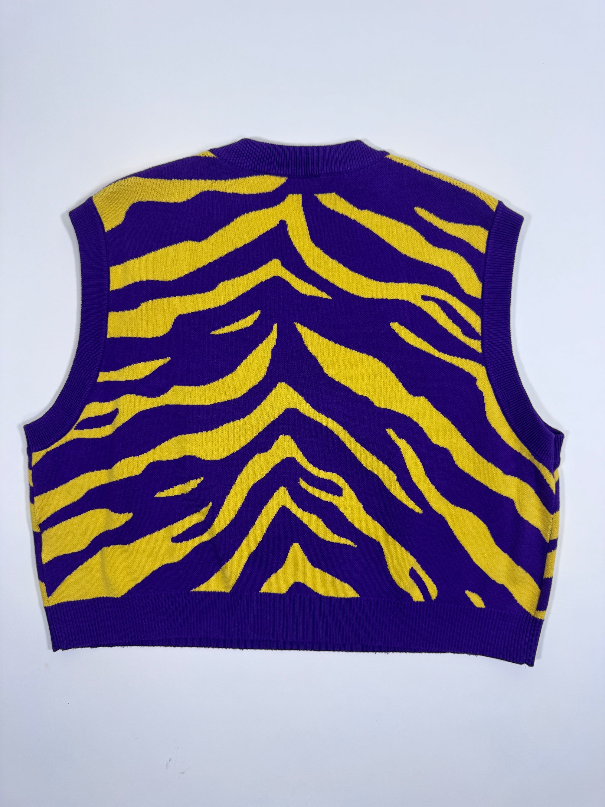 QOS LSU Tiger Sweater Vest