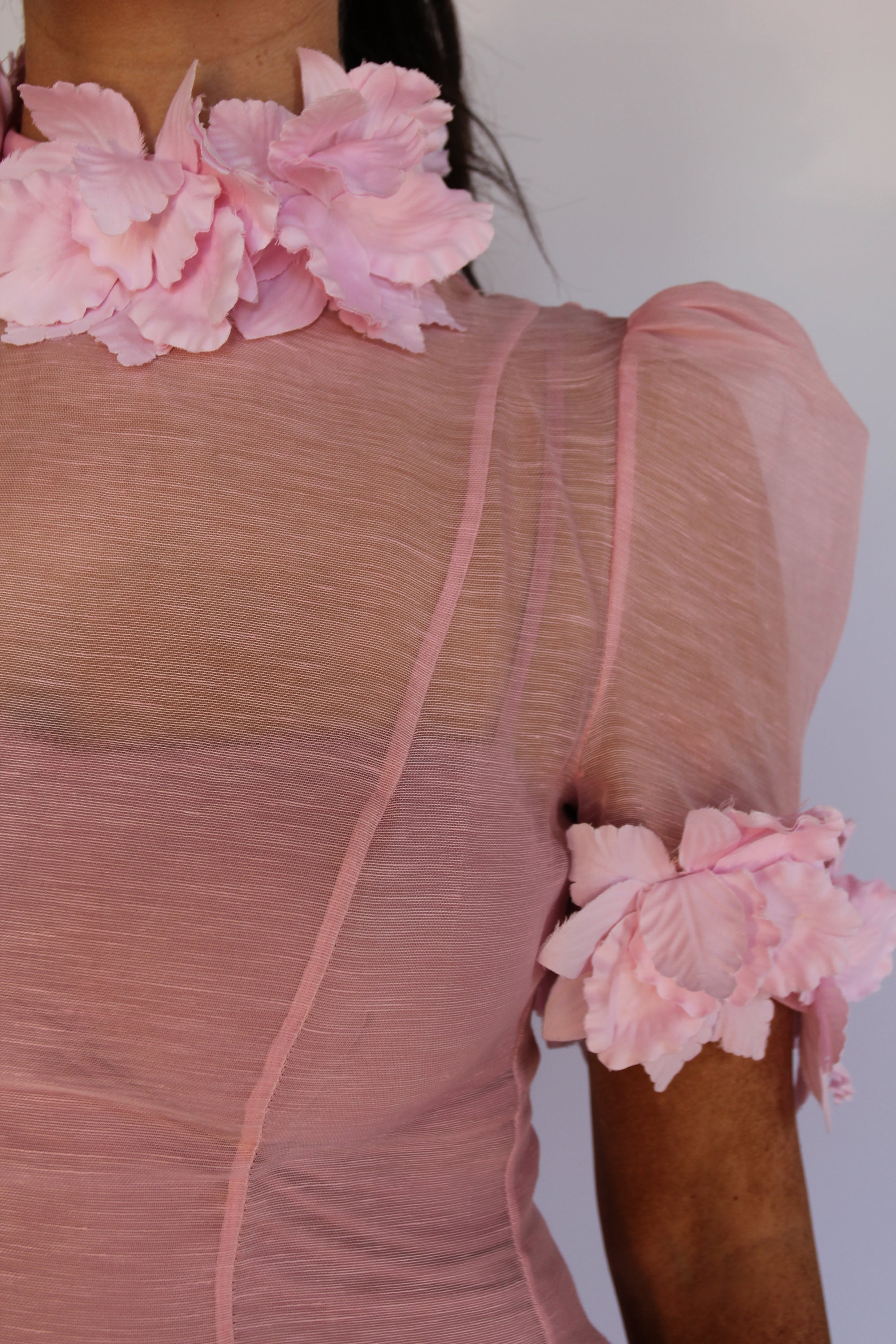 Zimmermann Pink Tide Applique Top