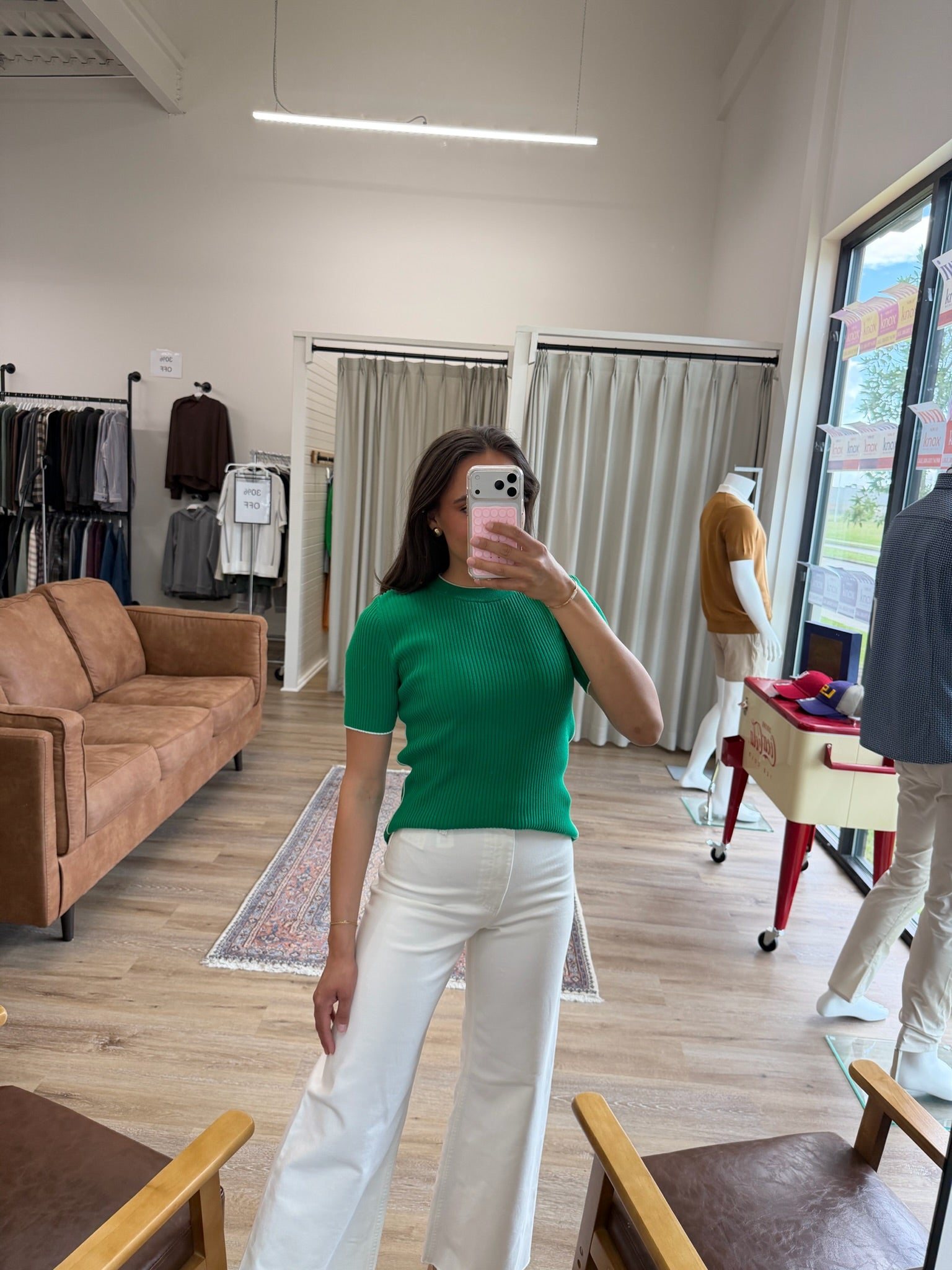 NWT Zara Marine Straight in Off White