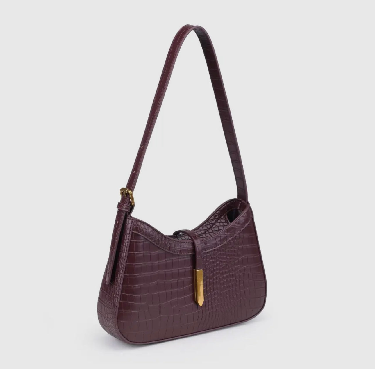 Midnight Wine Shoulder Bag