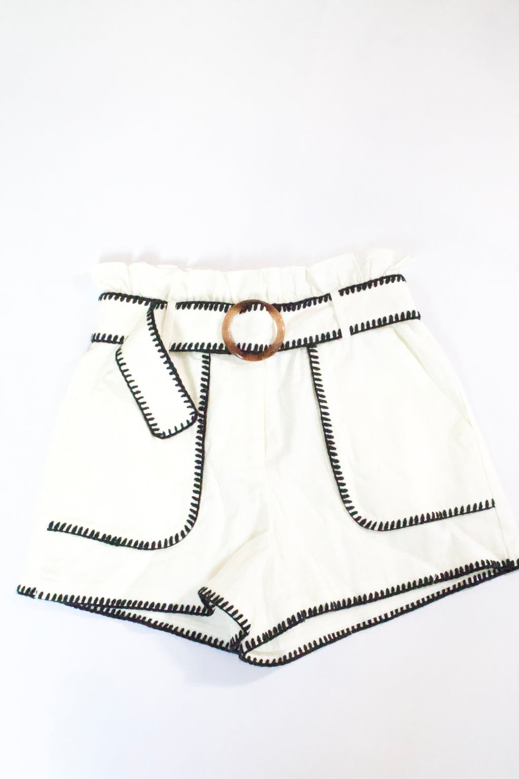 Hausen Stassi Belted Shorts