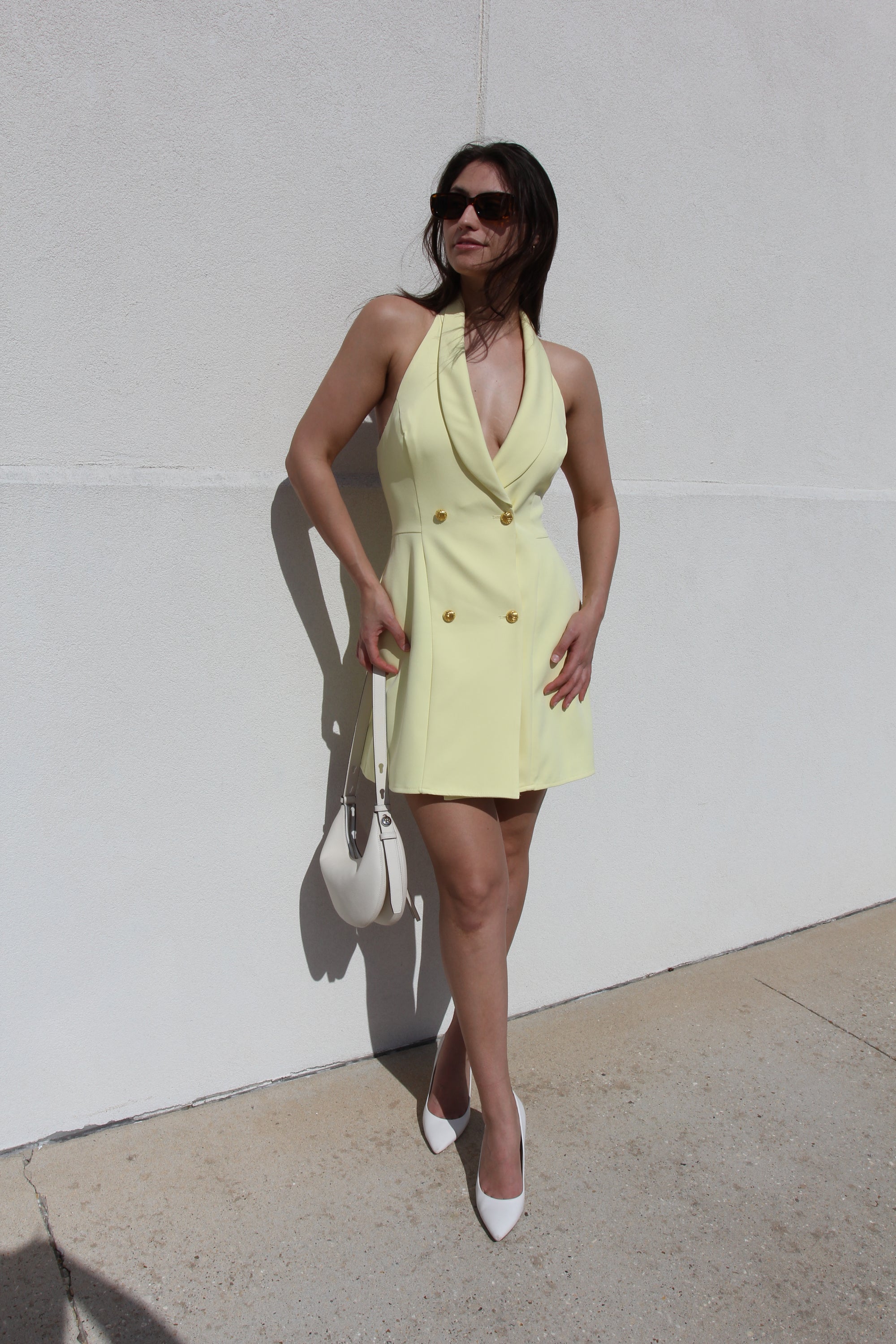 Butter Me Up Halter Dress