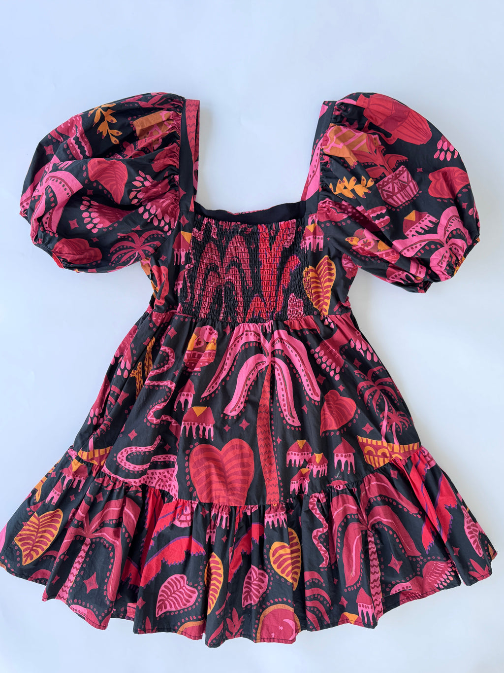 Farm Rio Tropical Magic Mini Dress