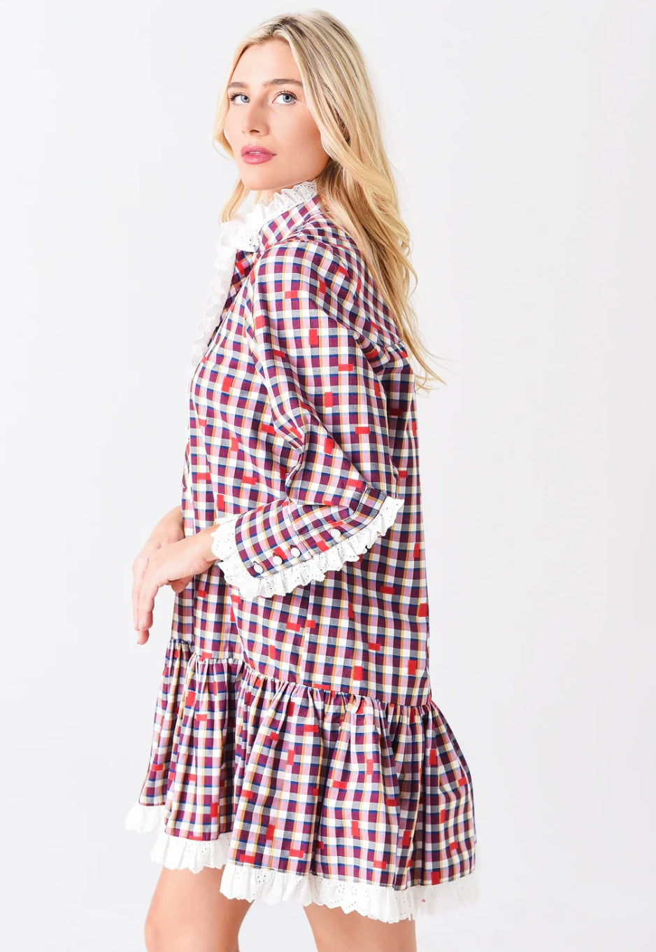Hunter Bell Plaid Carter Dress
