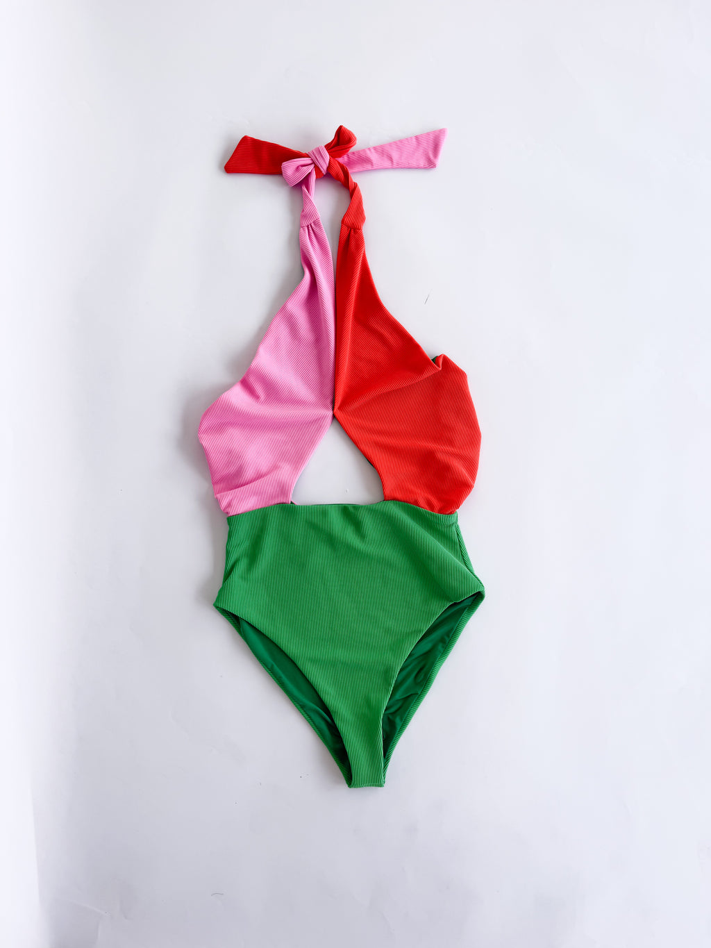 Beach Riot Jessica Color-block One Piece