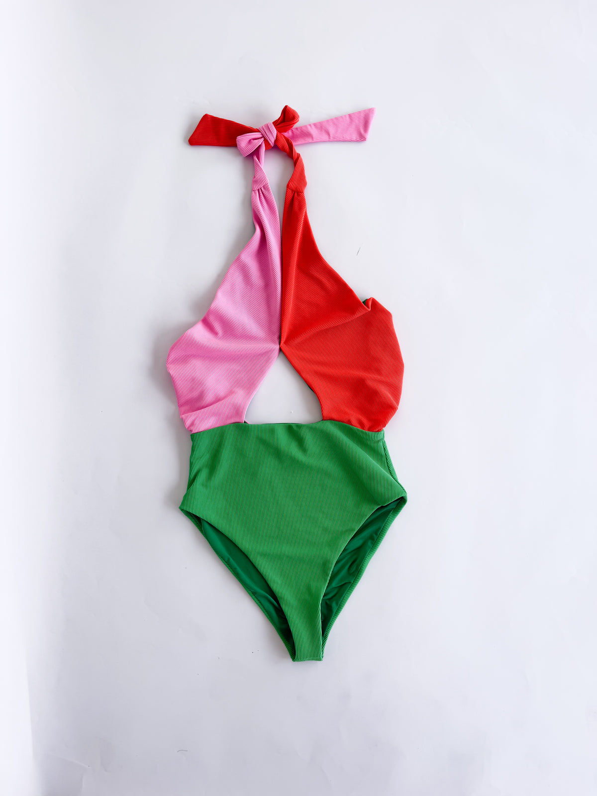 Beach Riot Jessica Color-block One Piece