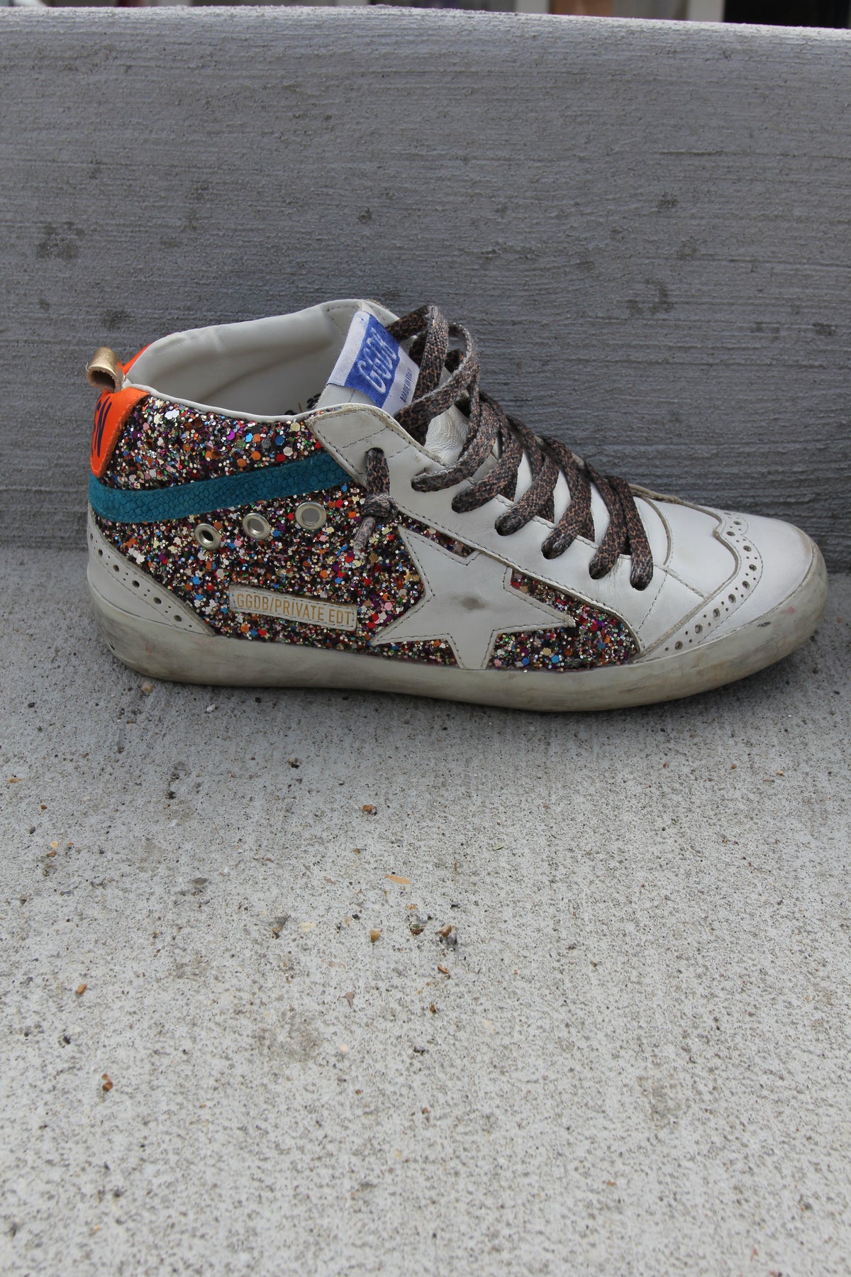 Golden Goose Mid Star Sequin Sneaker